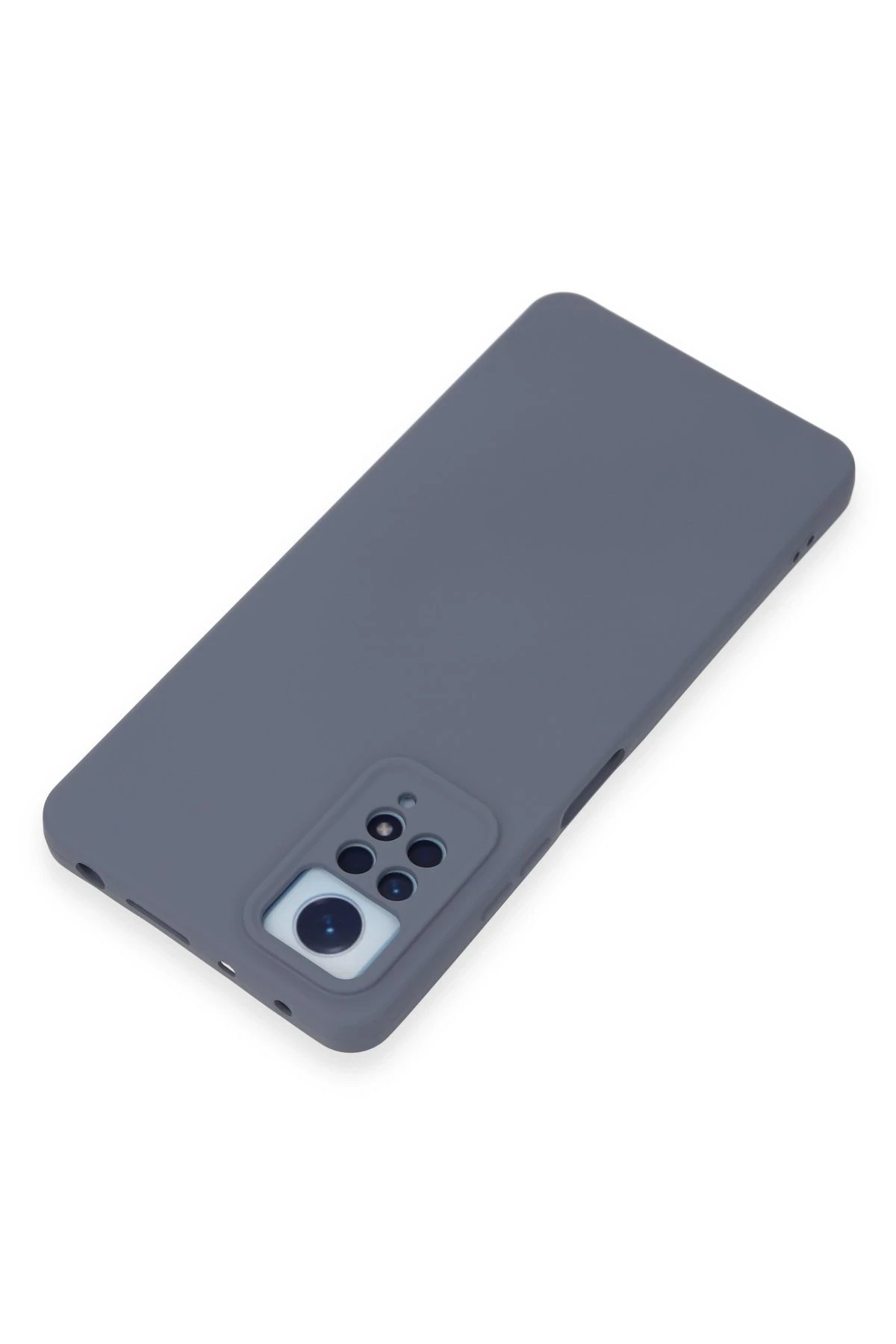 Newface Xiaomi Redmi Note 12 Pro 4G Kılıf Nano içi Kadife Silikon - Gri