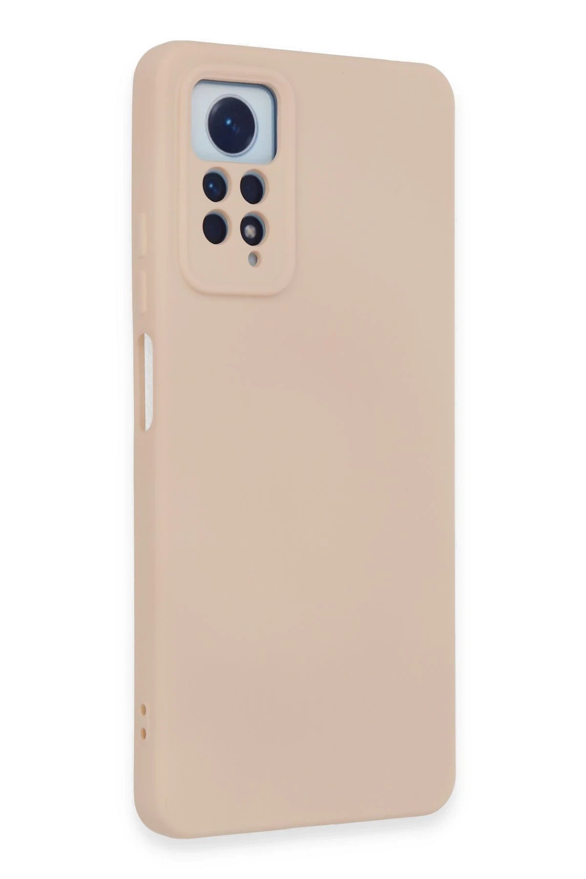 Newface Xiaomi Redmi Note 12 Pro 4G Kılıf Nano içi Kadife Silikon - Pudra