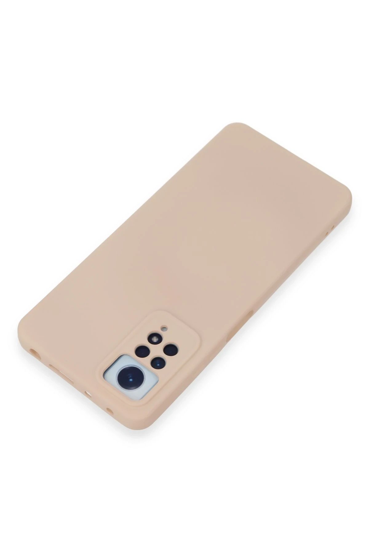 Newface Xiaomi Redmi Note 12 Pro 4G Kılıf Nano içi Kadife Silikon - Pudra