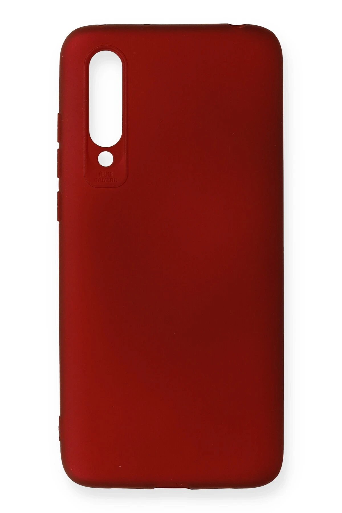 Newface Xiaomi Mi 9 Lite Kılıf First Silikon - Bordo