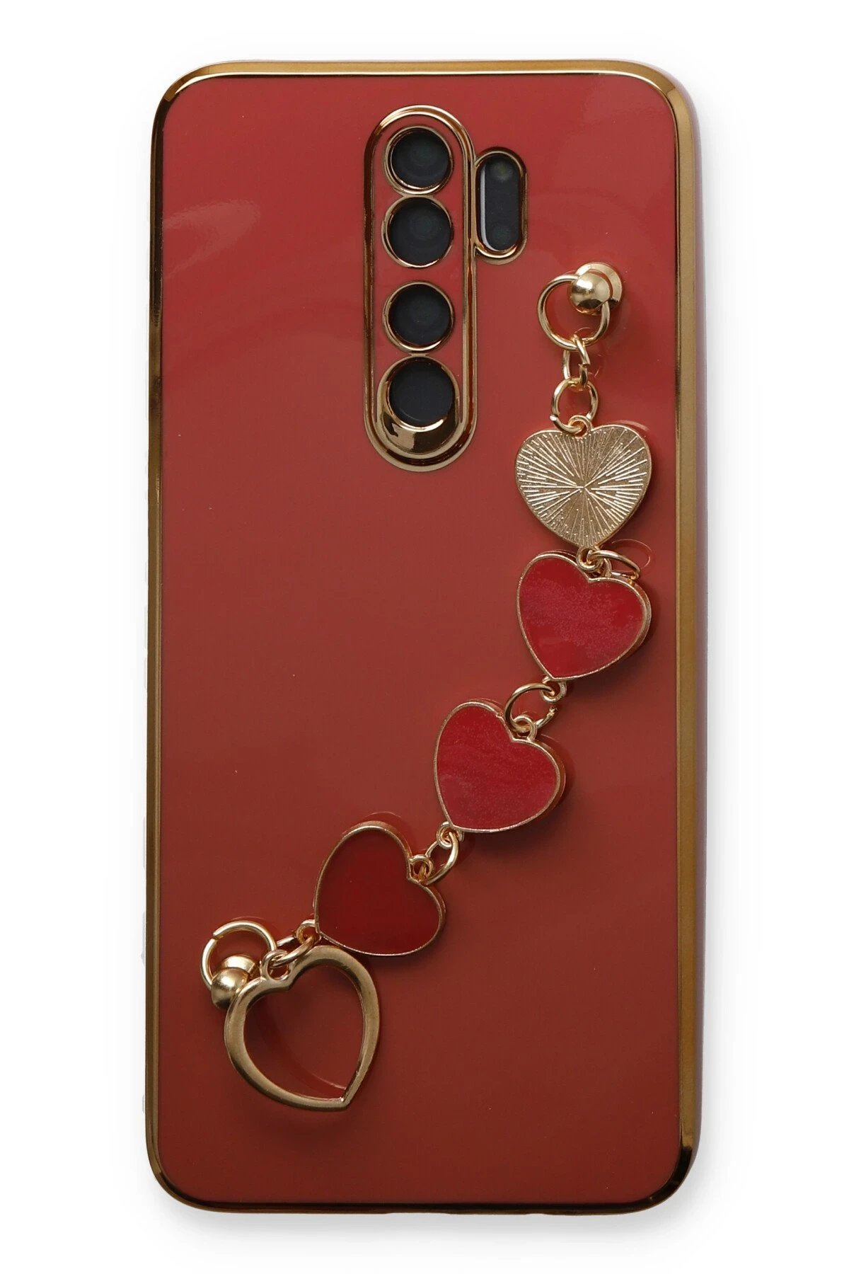 Newface Xiaomi Redmi Note 8 Pro Kılıf Esila Silikon - Kırmızı