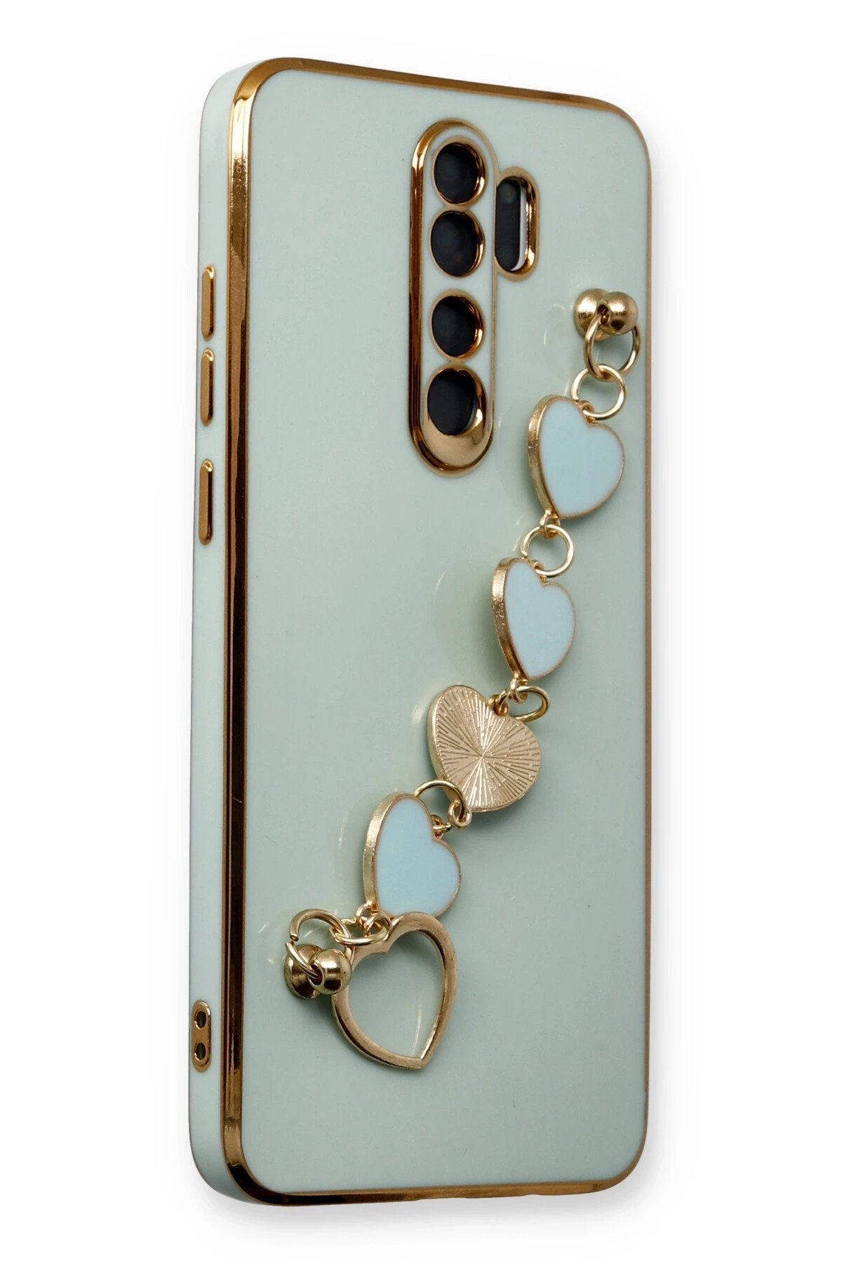 Newface Xiaomi Redmi Note 8 Pro Kılıf Esila Silikon - Su Yeşili