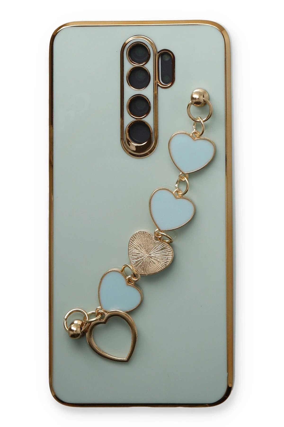 Newface Xiaomi Redmi Note 8 Pro Kılıf Esila Silikon - Su Yeşili