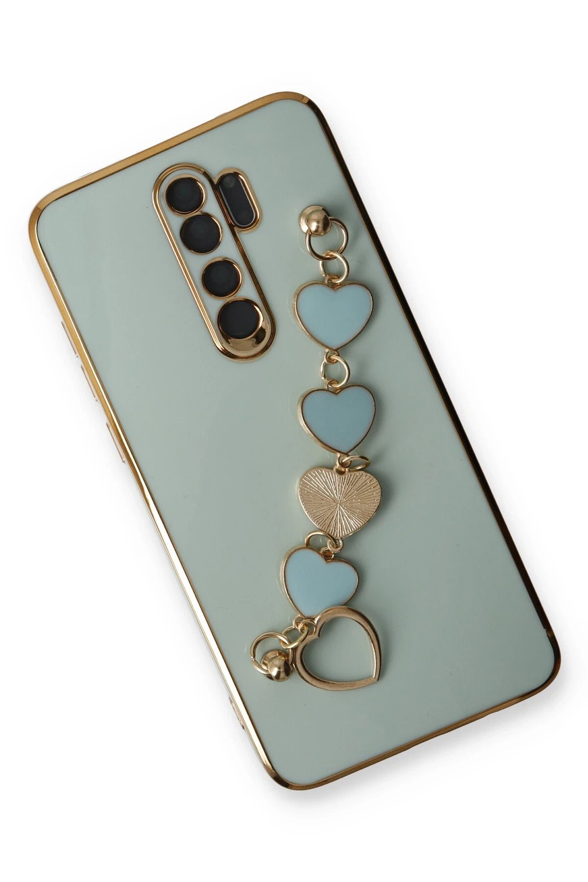 Newface Xiaomi Redmi Note 8 Pro Kılıf Esila Silikon - Su Yeşili