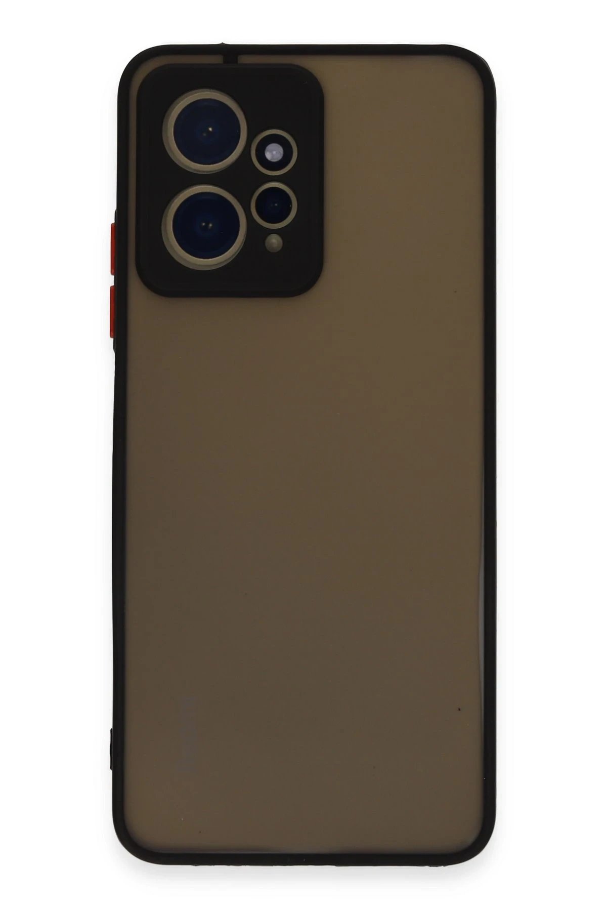 Newface Xiaomi Redmi Note 12 4G Kılıf Montreal Silikon Kapak - Siyah