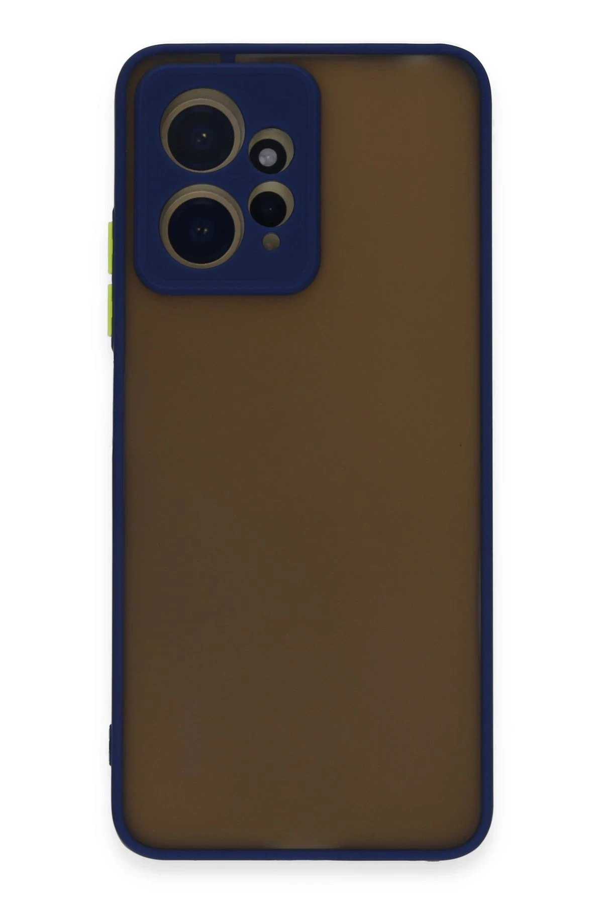 Newface Xiaomi Redmi Note 12 4G Kılıf Montreal Silikon Kapak - Lacivert