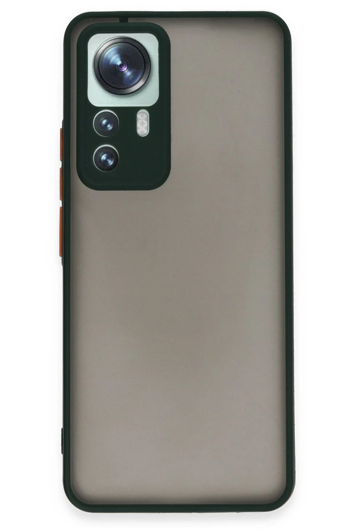 Newface Xiaomi Mi 12T Pro Kılıf Montreal Silikon Kapak - Yeşil