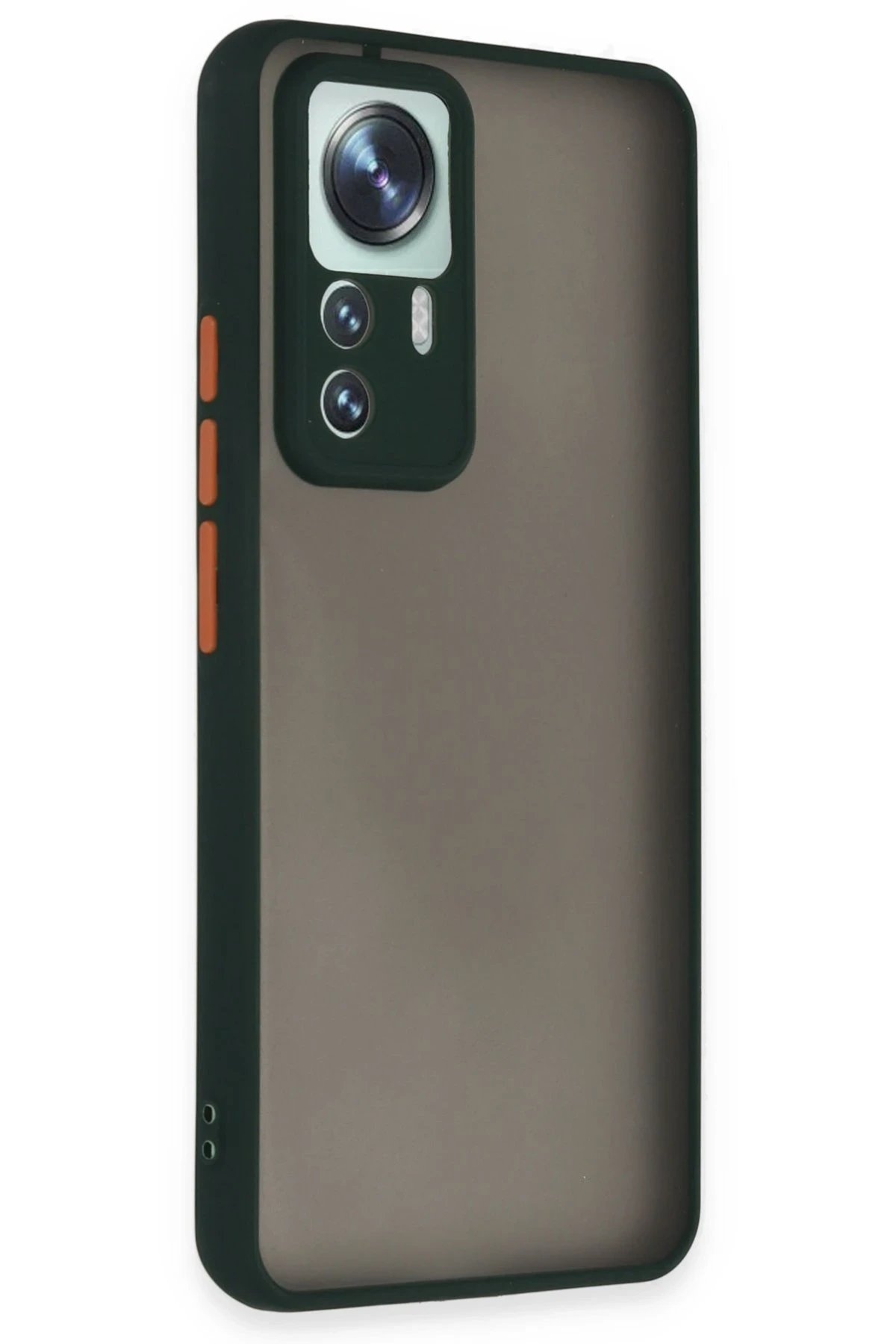 Newface Xiaomi Mi 12T Pro Kılıf Montreal Silikon Kapak - Yeşil