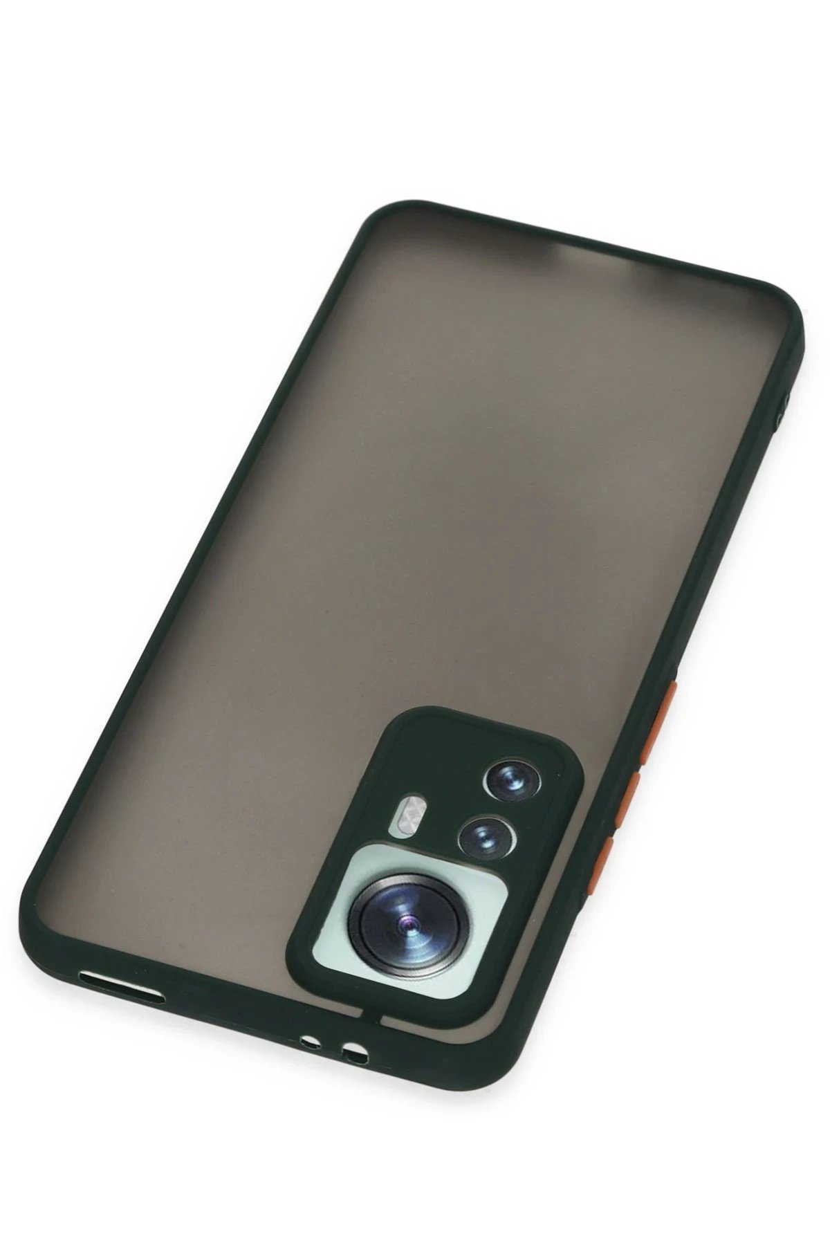 Newface Xiaomi Mi 12T Pro Kılıf Montreal Silikon Kapak - Yeşil