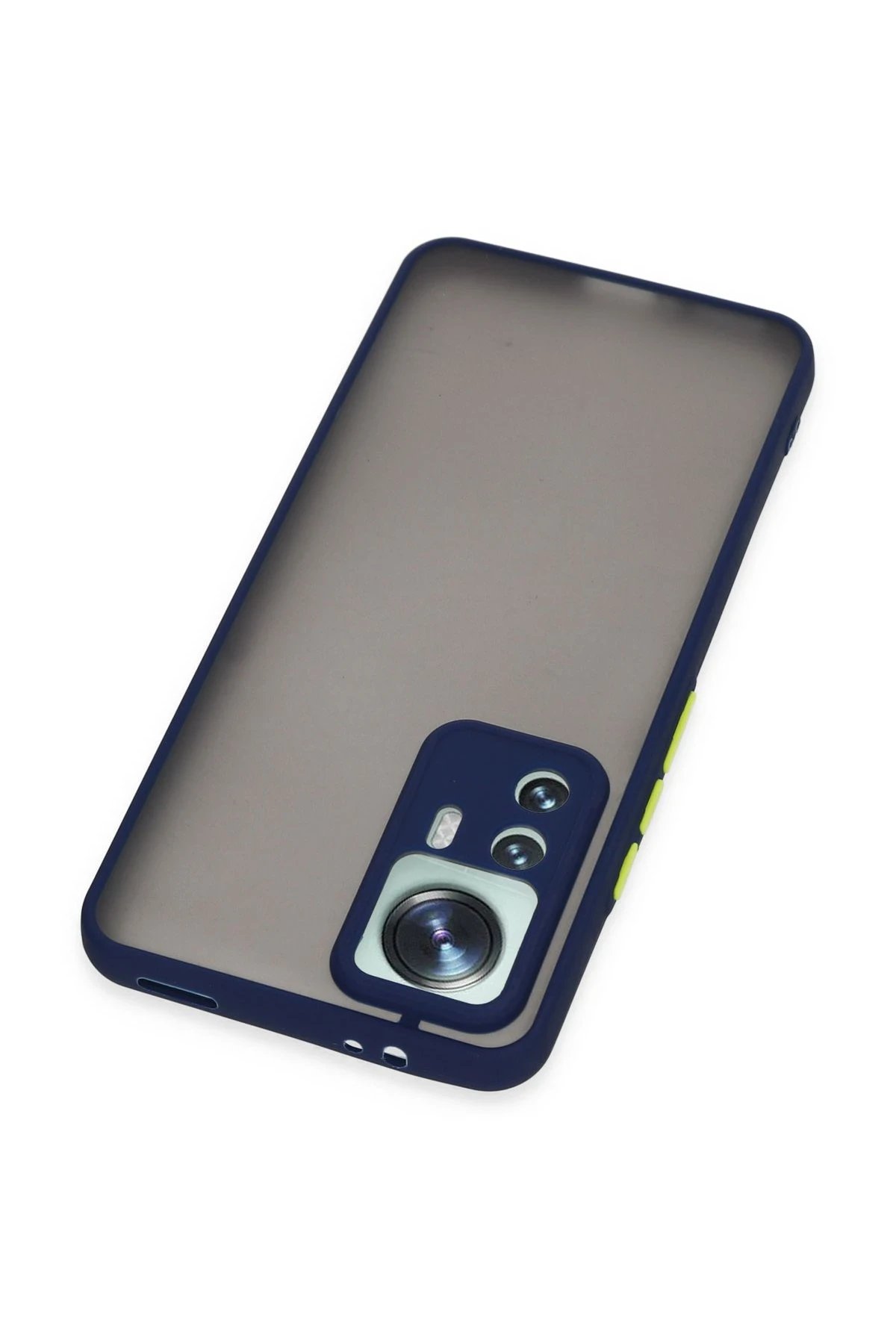 Newface Xiaomi Mi 12T Pro Kılıf Montreal Silikon Kapak - Lacivert