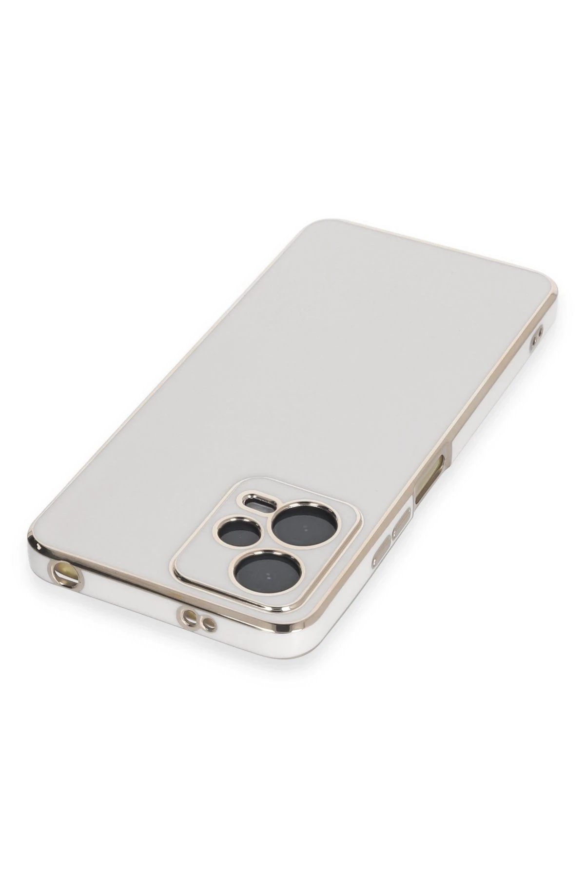 Newface Xiaomi Poco X5 5G Kılıf Volet Silikon - Beyaz