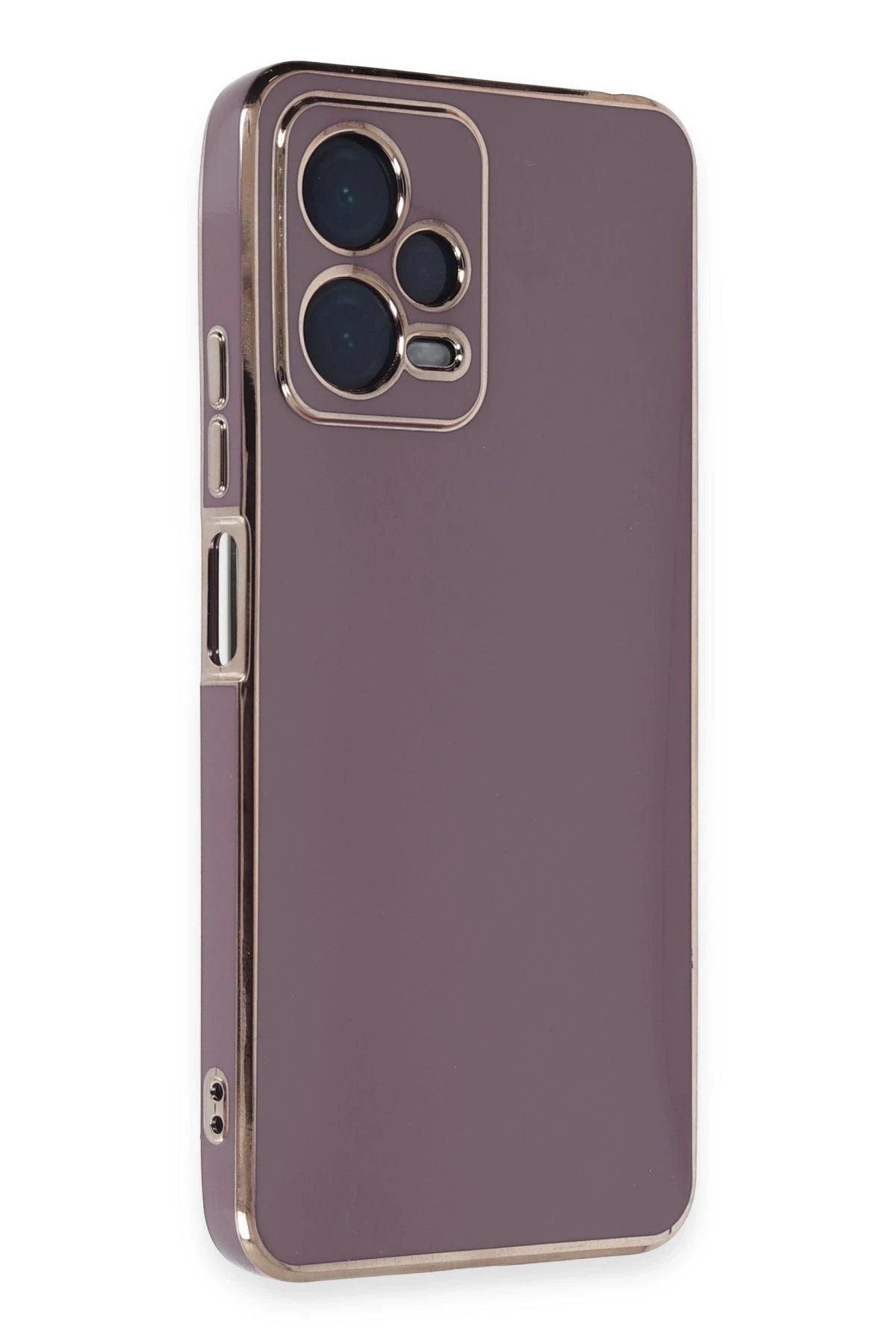 Newface Xiaomi Poco X5 5G Kılıf Volet Silikon - Mor