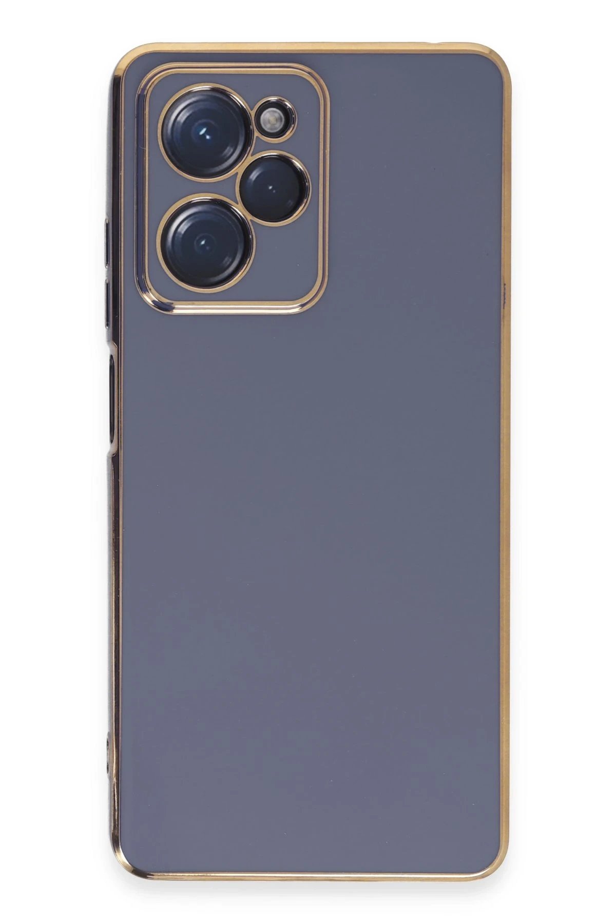 Newface Xiaomi Poco X5 Pro 5G Kılıf Volet Silikon - Mavi