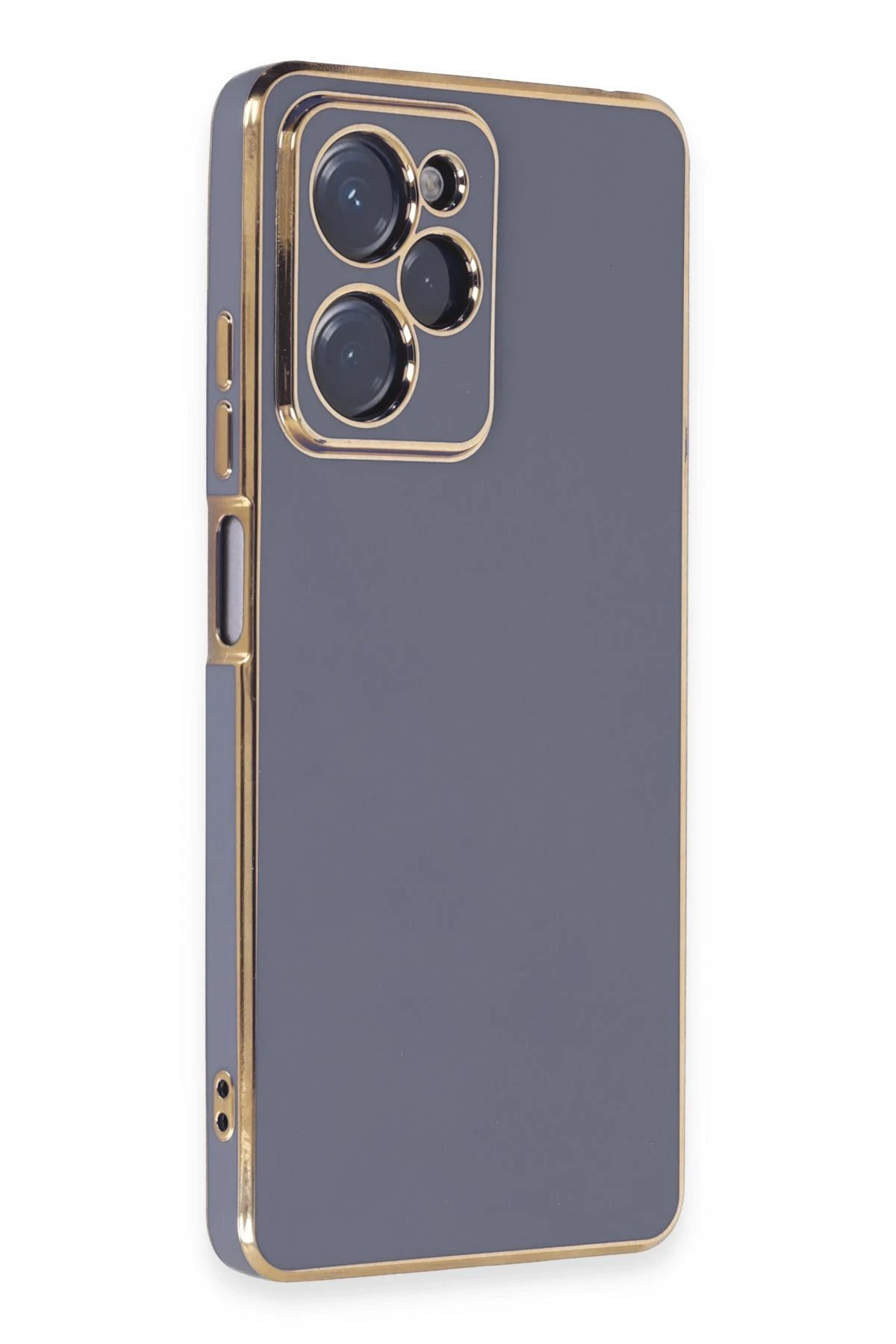 Newface Xiaomi Poco X5 Pro 5G Kılıf Volet Silikon - Mavi