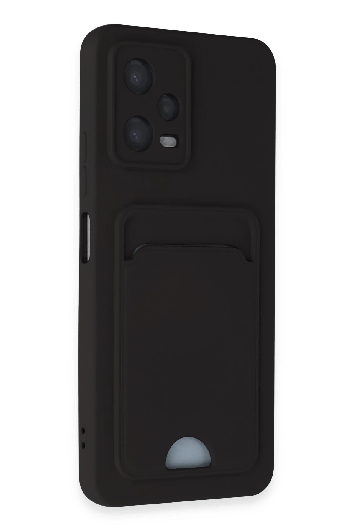 Newface Xiaomi Poco X5 5G Kılıf Kelvin Kartvizitli Silikon - Siyah