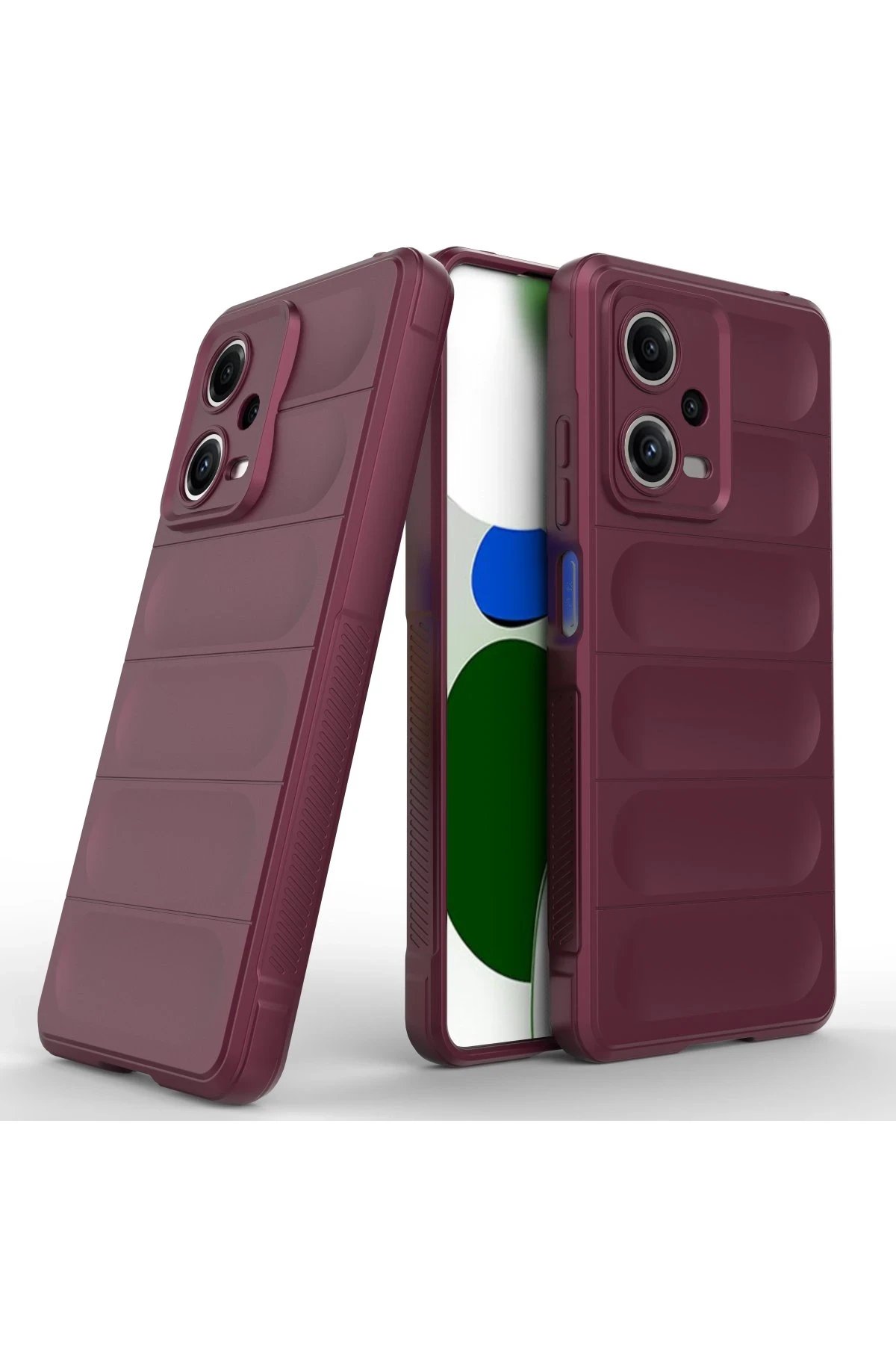 Newface Xiaomi Poco X5 5G Kılıf Optimum Silikon - Bordo