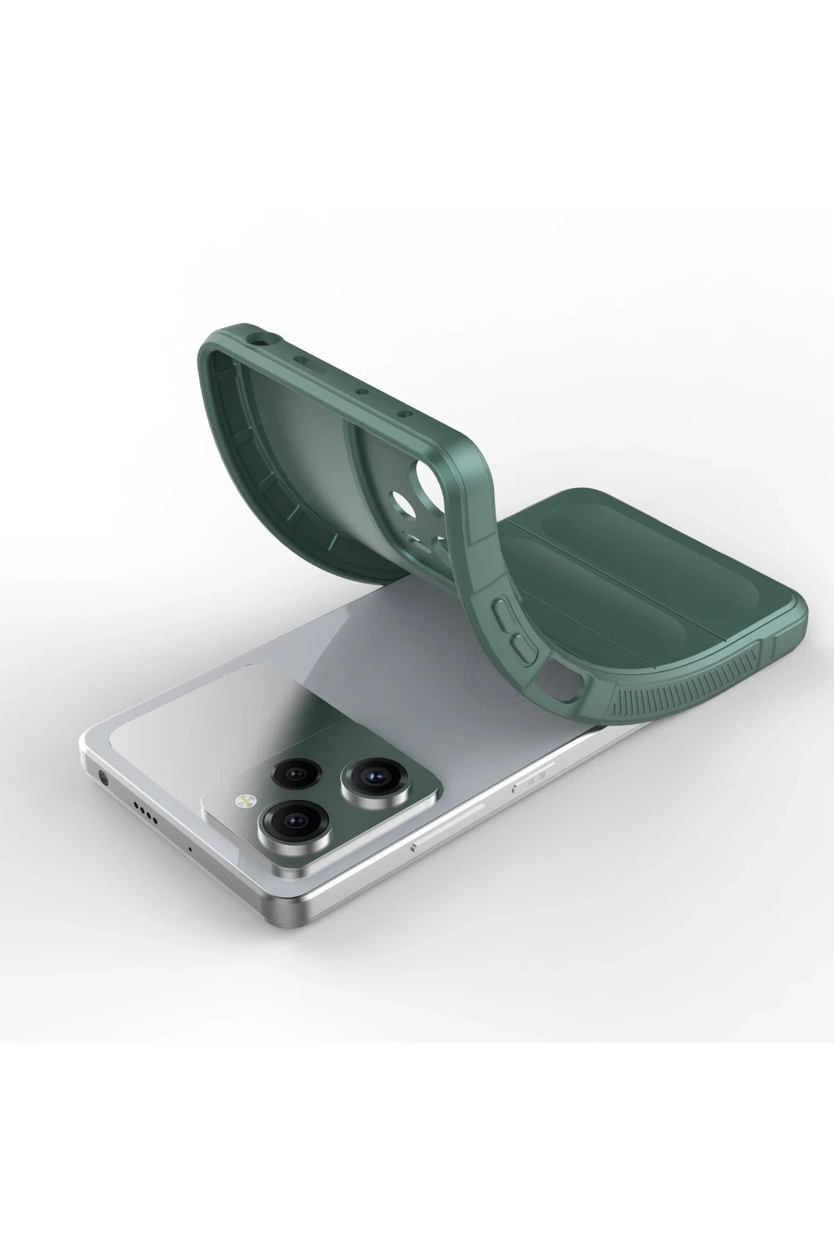 Newface Xiaomi Poco X5 5G Kılıf Optimum Silikon - Koyu Yeşil