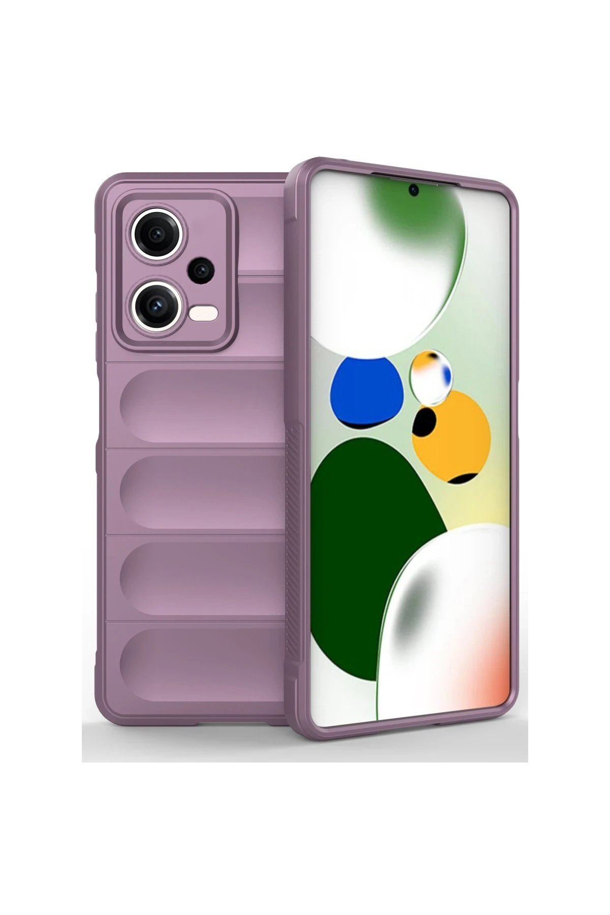 Newface Xiaomi Poco X5 5G Kılıf Optimum Silikon - Mor