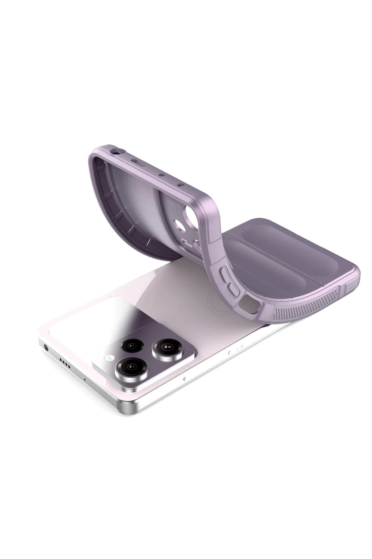 Newface Xiaomi Poco X5 5G Kılıf Optimum Silikon - Mor