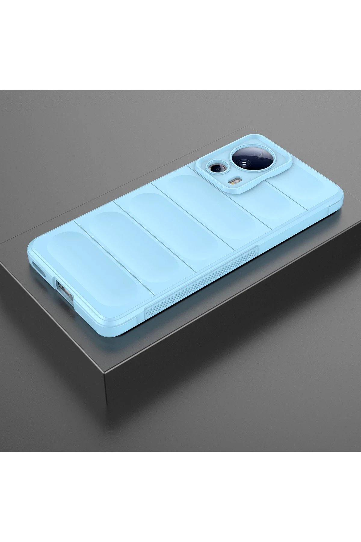 Newface Xiaomi Mi 13 Lite Kılıf Optimum Silikon - Sky Blue