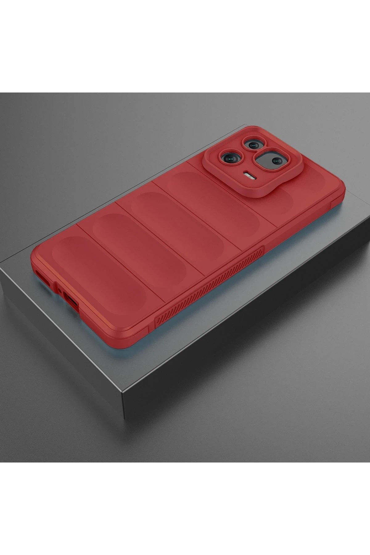 Newface Xiaomi Mi 13 Pro Kılıf Optimum Silikon - Kırmızı