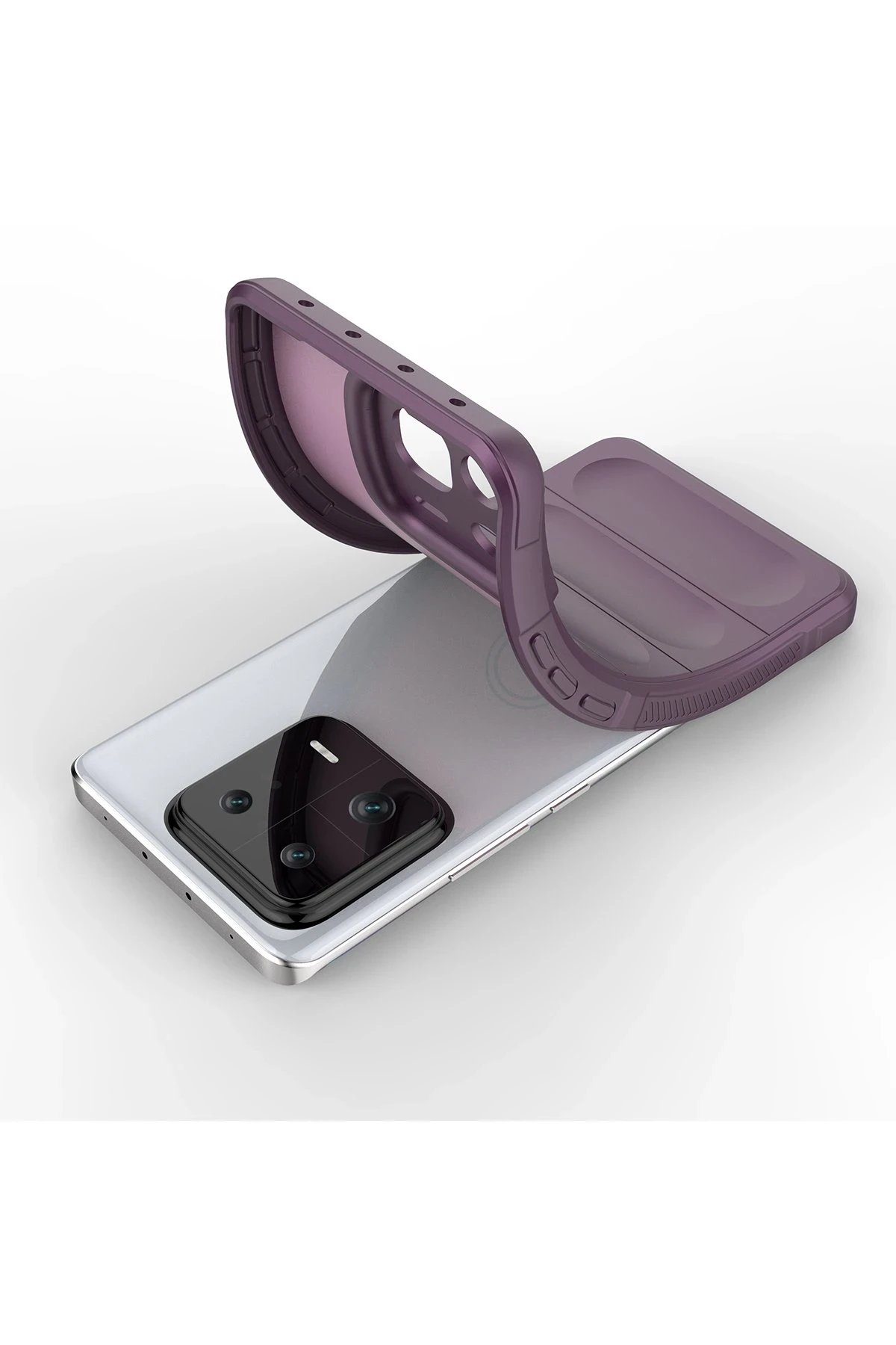 Newface Xiaomi Mi 13 Pro Kılıf Optimum Silikon - Mor