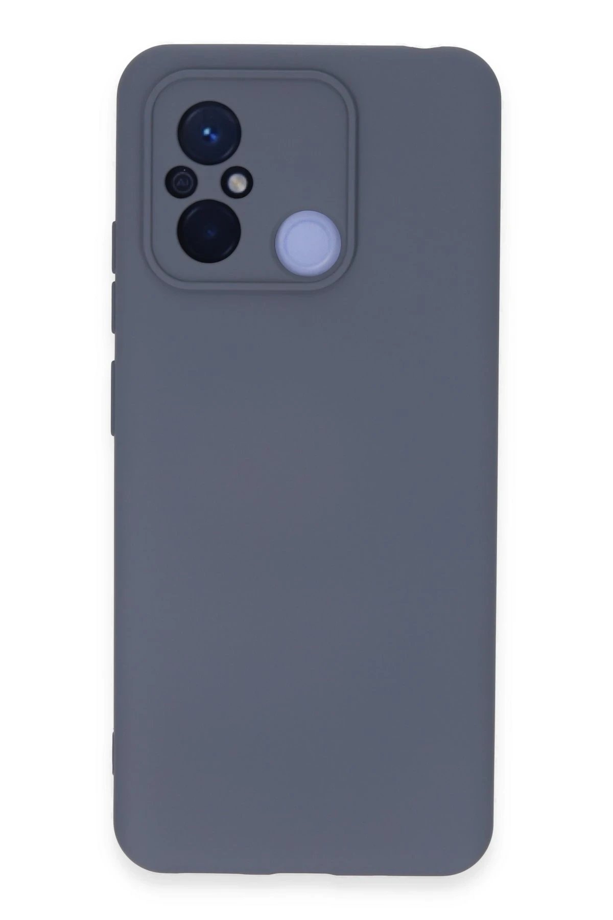 Newface Xiaomi Redmi 12C Kılıf Nano içi Kadife Silikon - Gri