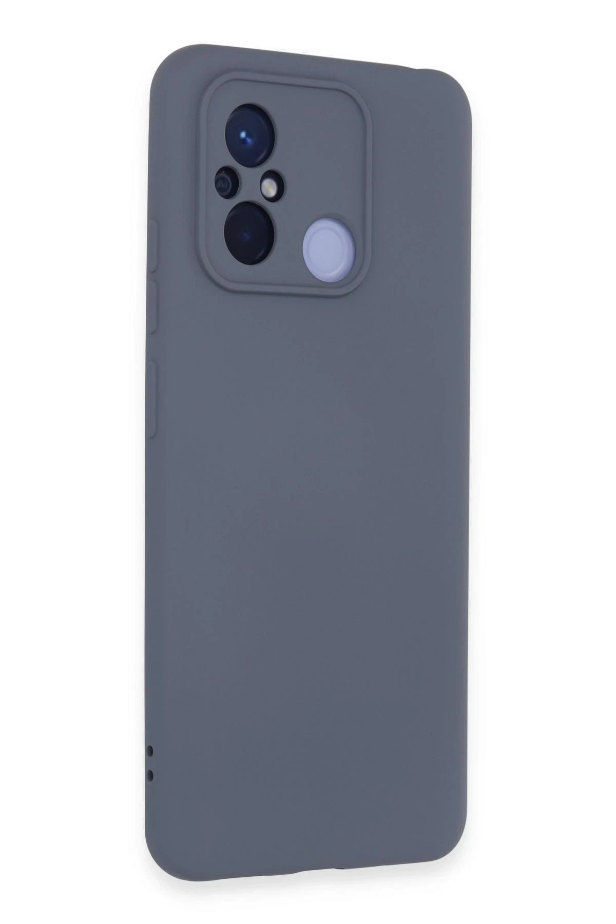 Newface Xiaomi Redmi 12C Kılıf Nano içi Kadife Silikon - Gri