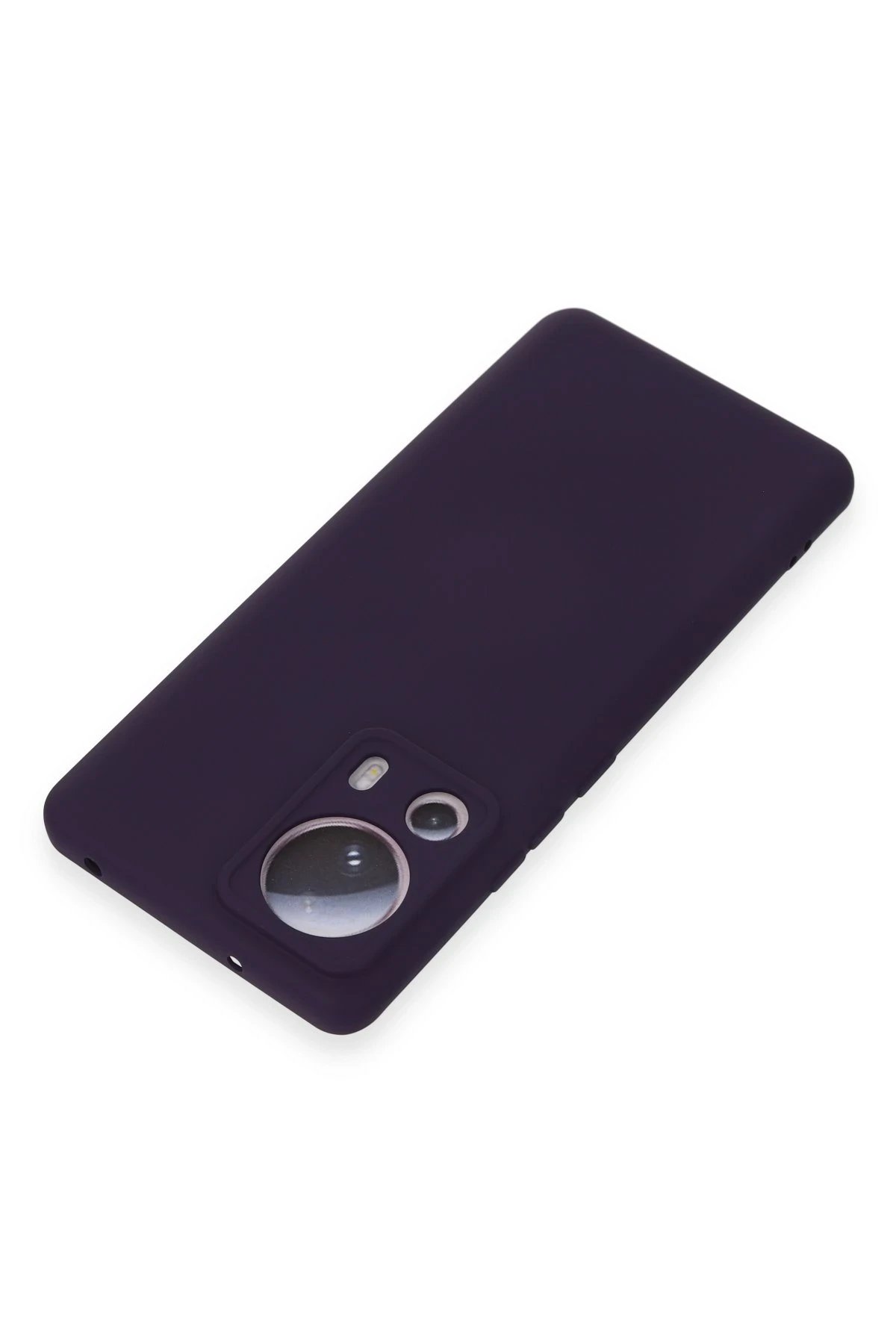 Newface Xiaomi Mi 13 Lite Kılıf Nano içi Kadife Silikon - Mor