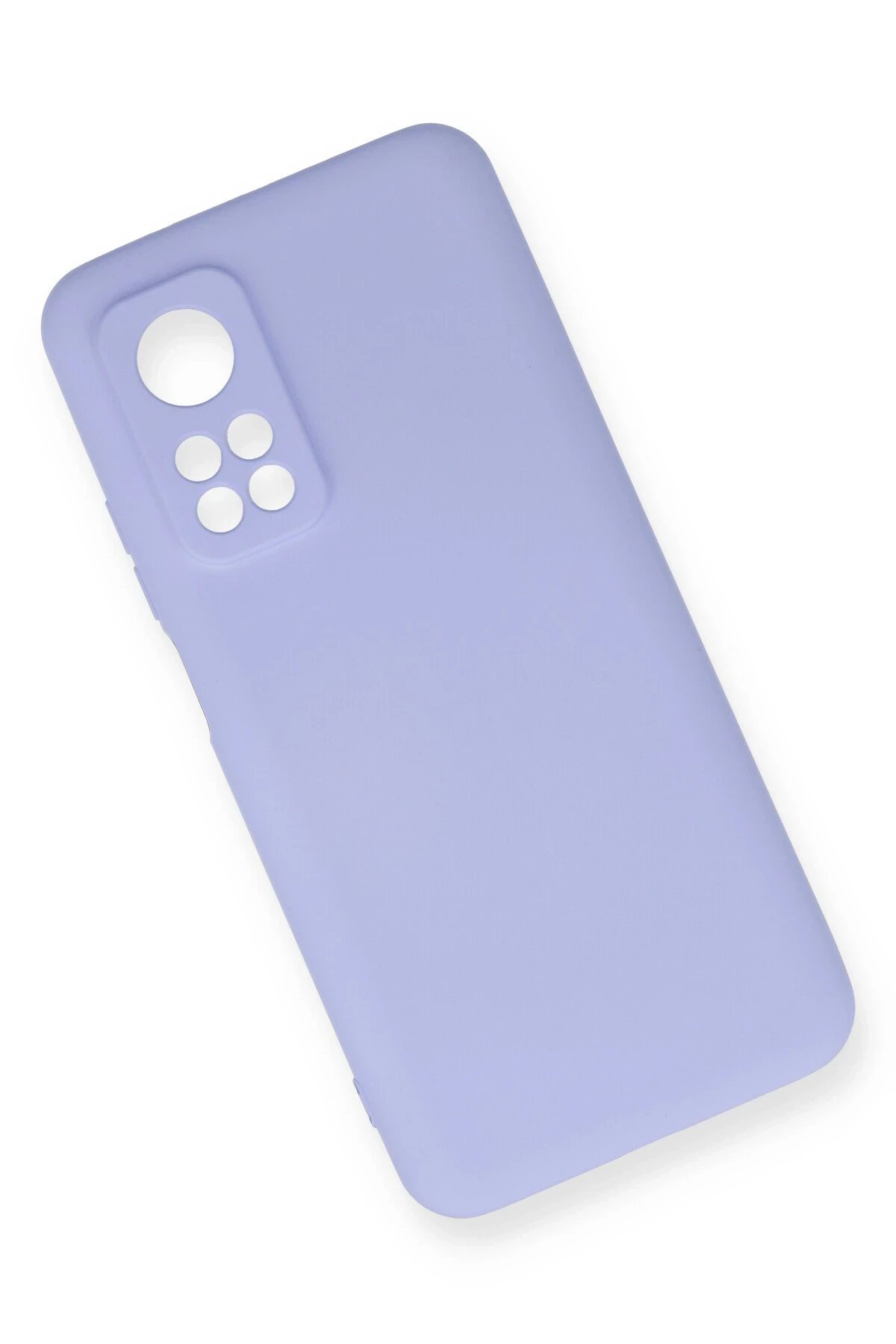 Newface Xiaomi Mi 10T Kılıf Nano içi Kadife Silikon - Lila