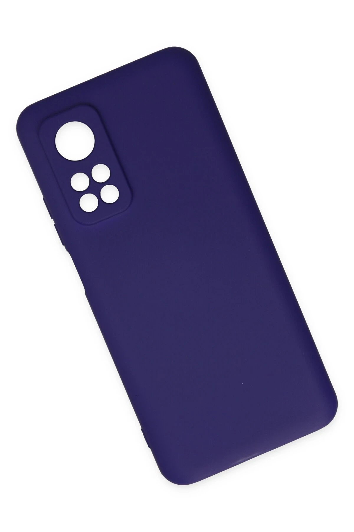 Newface Xiaomi Mi 10T Kılıf Nano içi Kadife Silikon - Mor