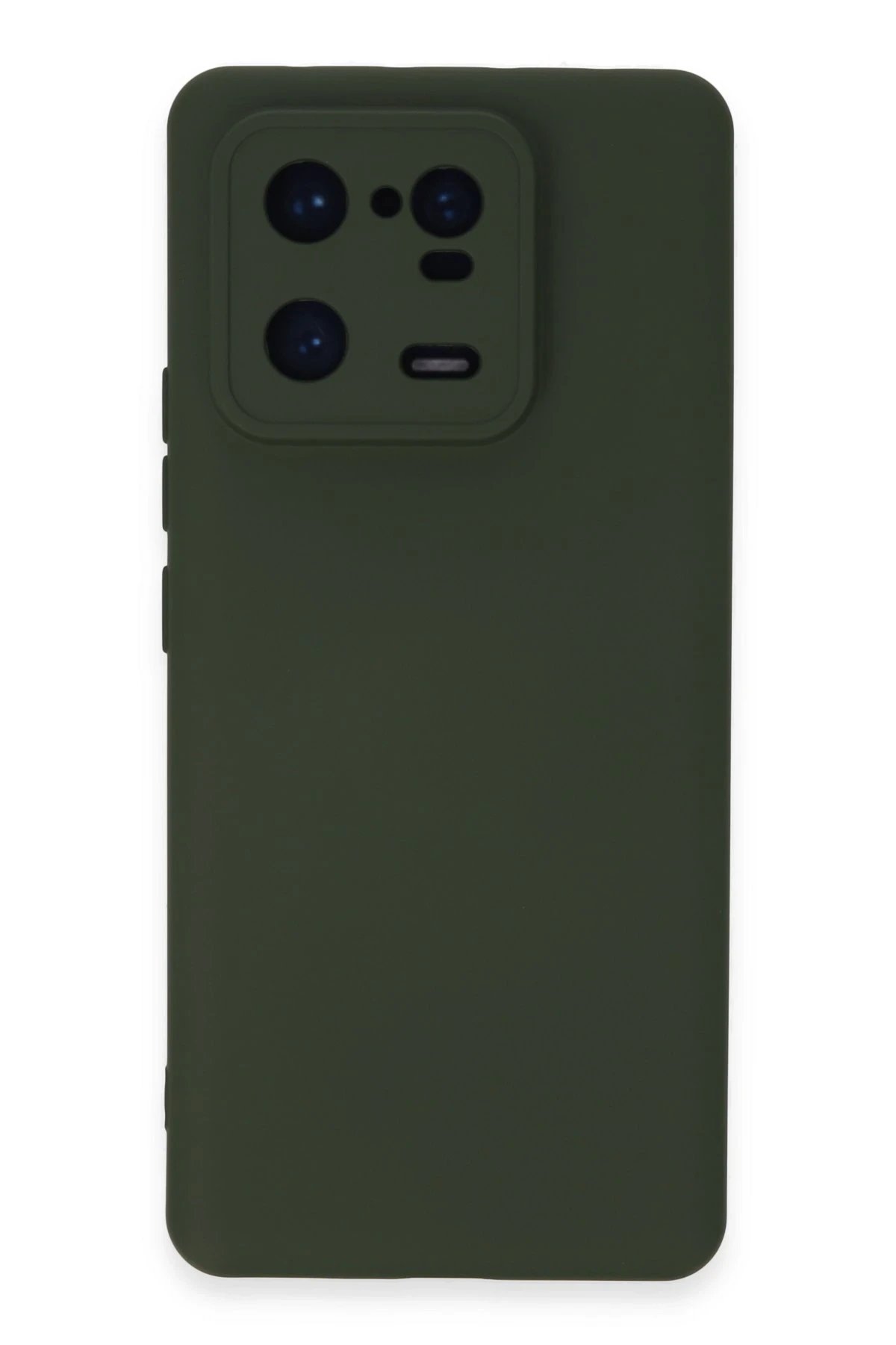 Newface Xiaomi Mi 13 Pro Kılıf Nano içi Kadife Silikon - Koyu Yeşil