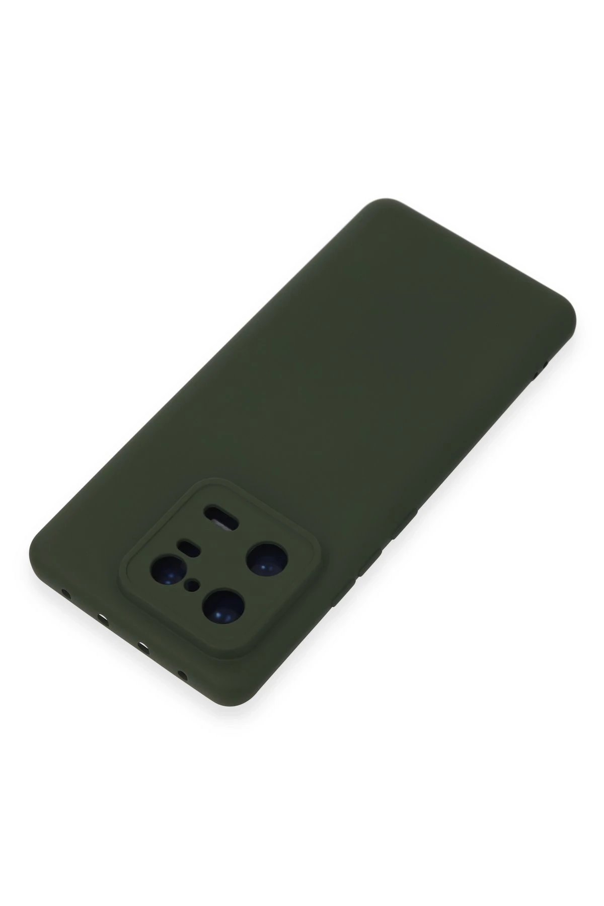 Newface Xiaomi Mi 13 Pro Kılıf Nano içi Kadife Silikon - Koyu Yeşil