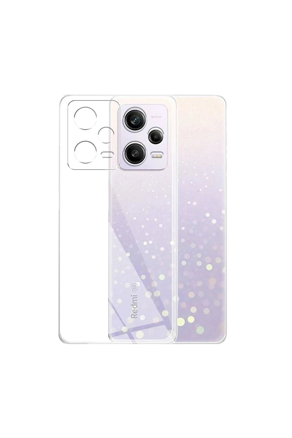 Newface Xiaomi Redmi Note 12 Pro 5G Kılıf Lüx Şeffaf Silikon