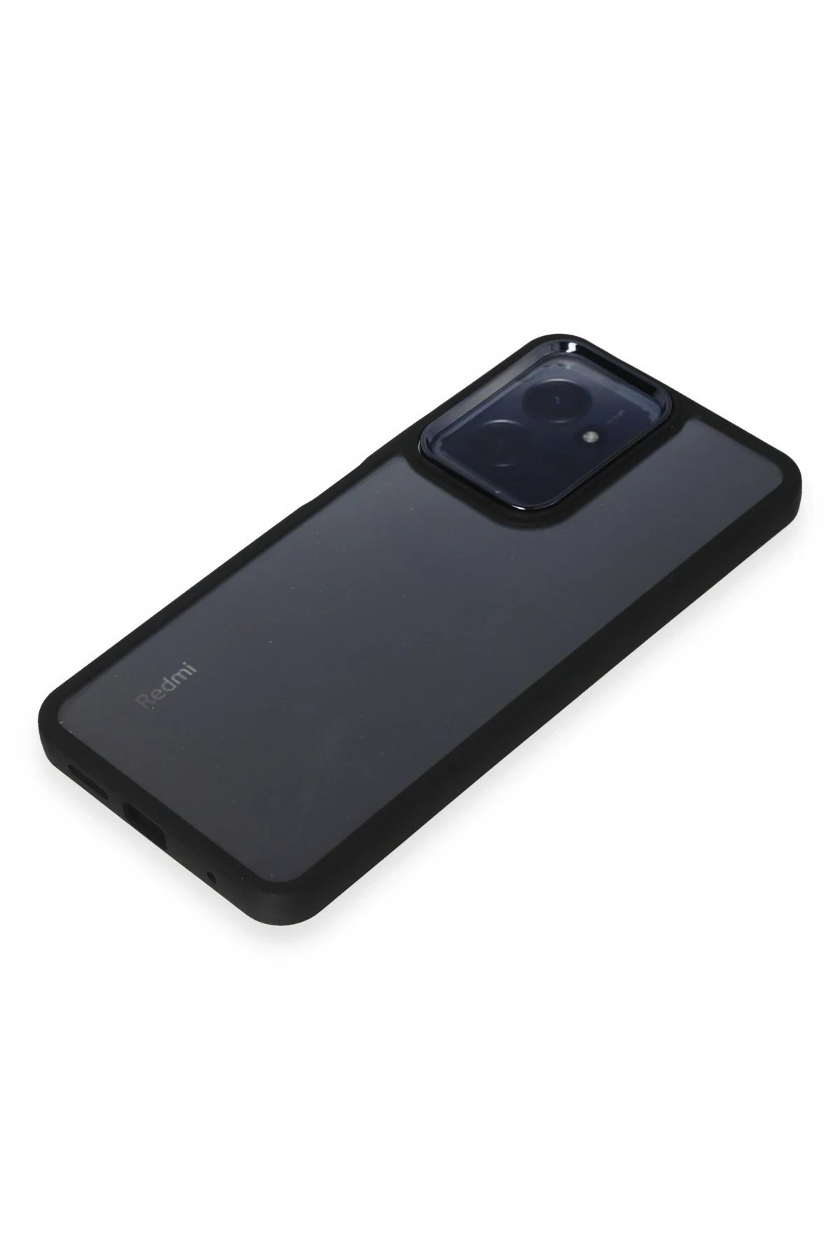 Newface Xiaomi Redmi Note 12 4G Kılıf Dora Kapak - Siyah