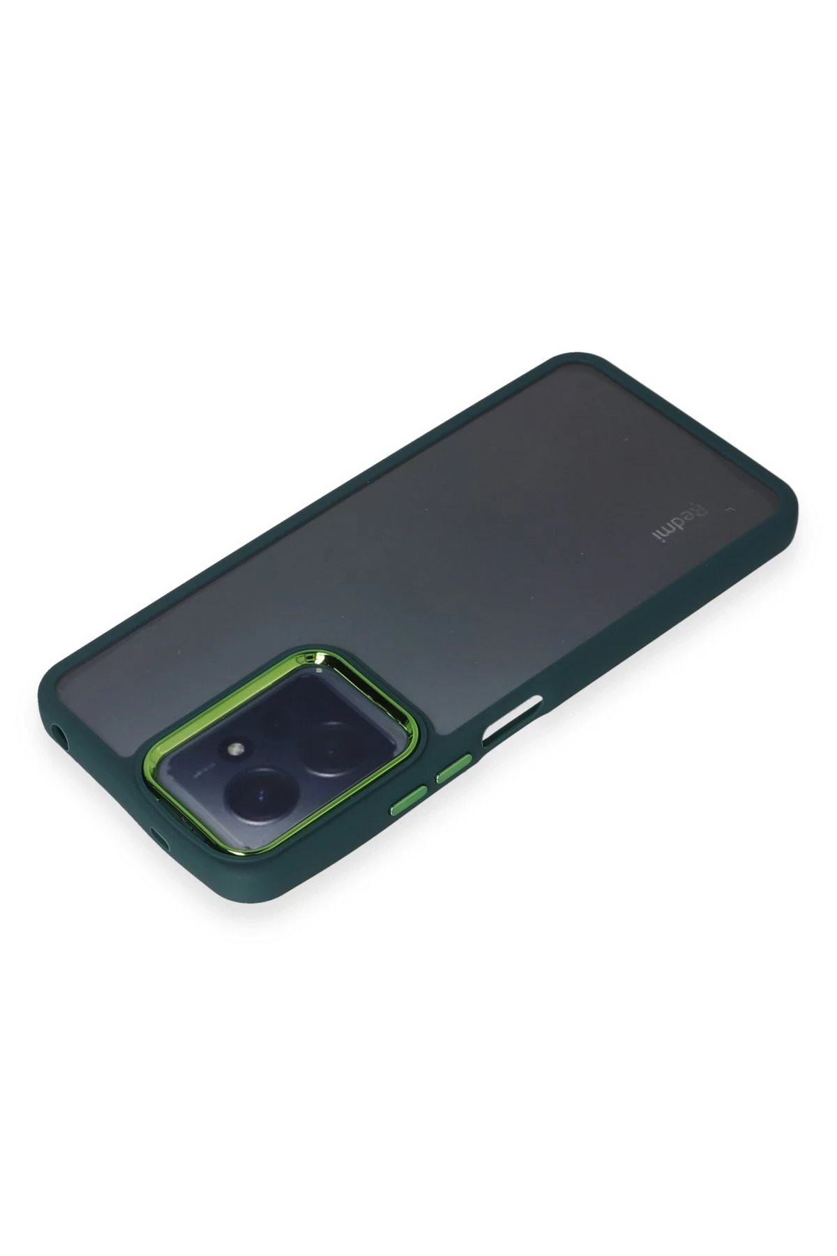 Newface Xiaomi Redmi Note 12 4G Kılıf Dora Kapak - Haki Yeşil