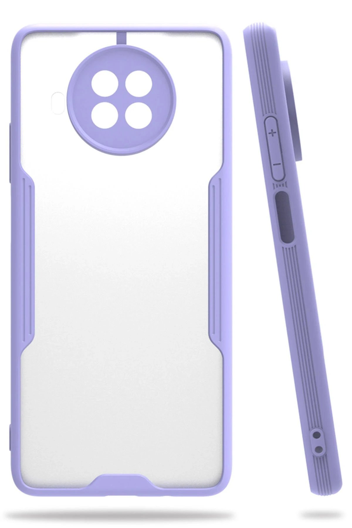 Newface Xiaomi Mi 10T Lite Kılıf Platin Silikon - Lila