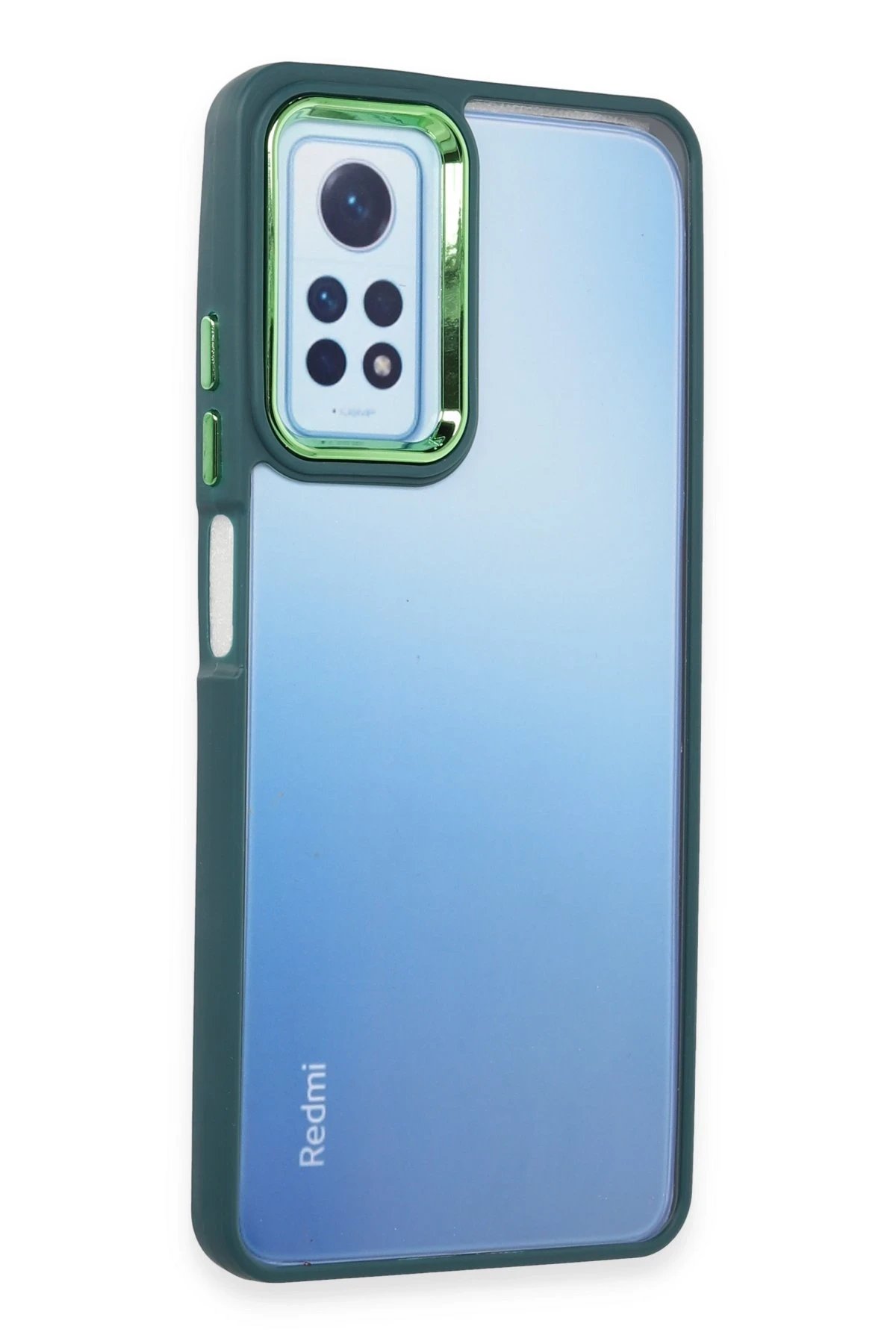 Newface Xiaomi Redmi Note 12 Pro 4G Kılıf Dora Kapak - Haki Yeşil