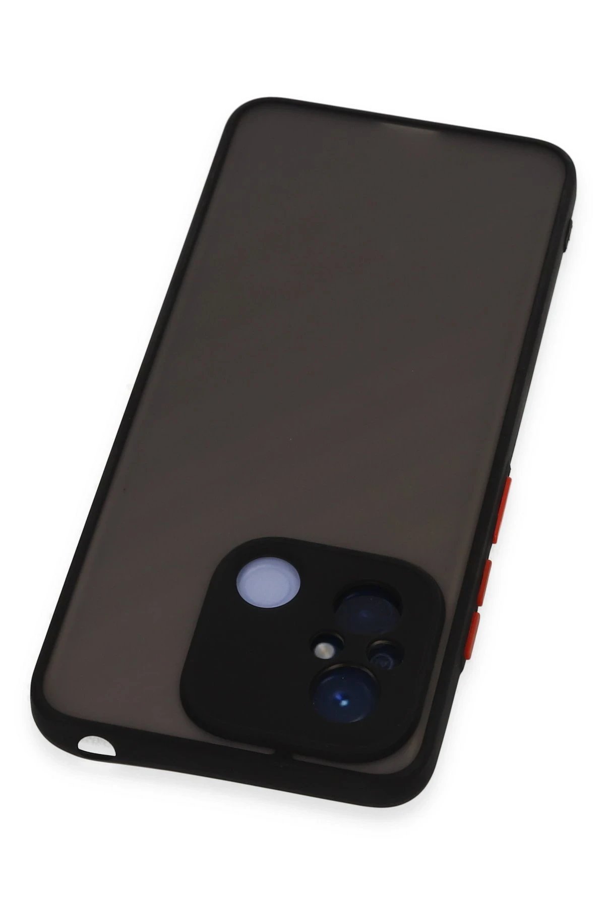 Newface Xiaomi Redmi 12C Kılıf Montreal Silikon Kapak - Siyah