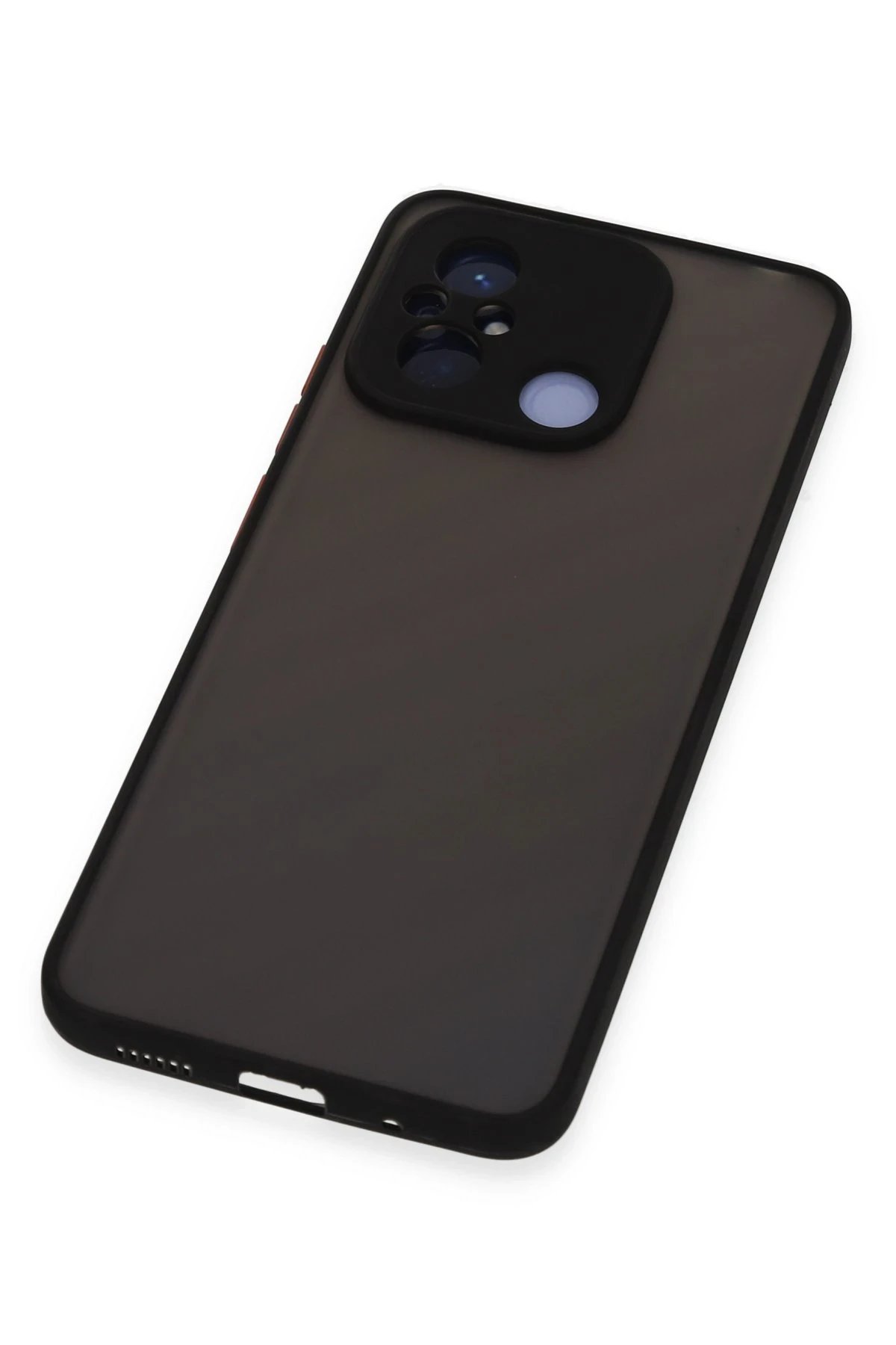 Newface Xiaomi Redmi 12C Kılıf Montreal Silikon Kapak - Siyah