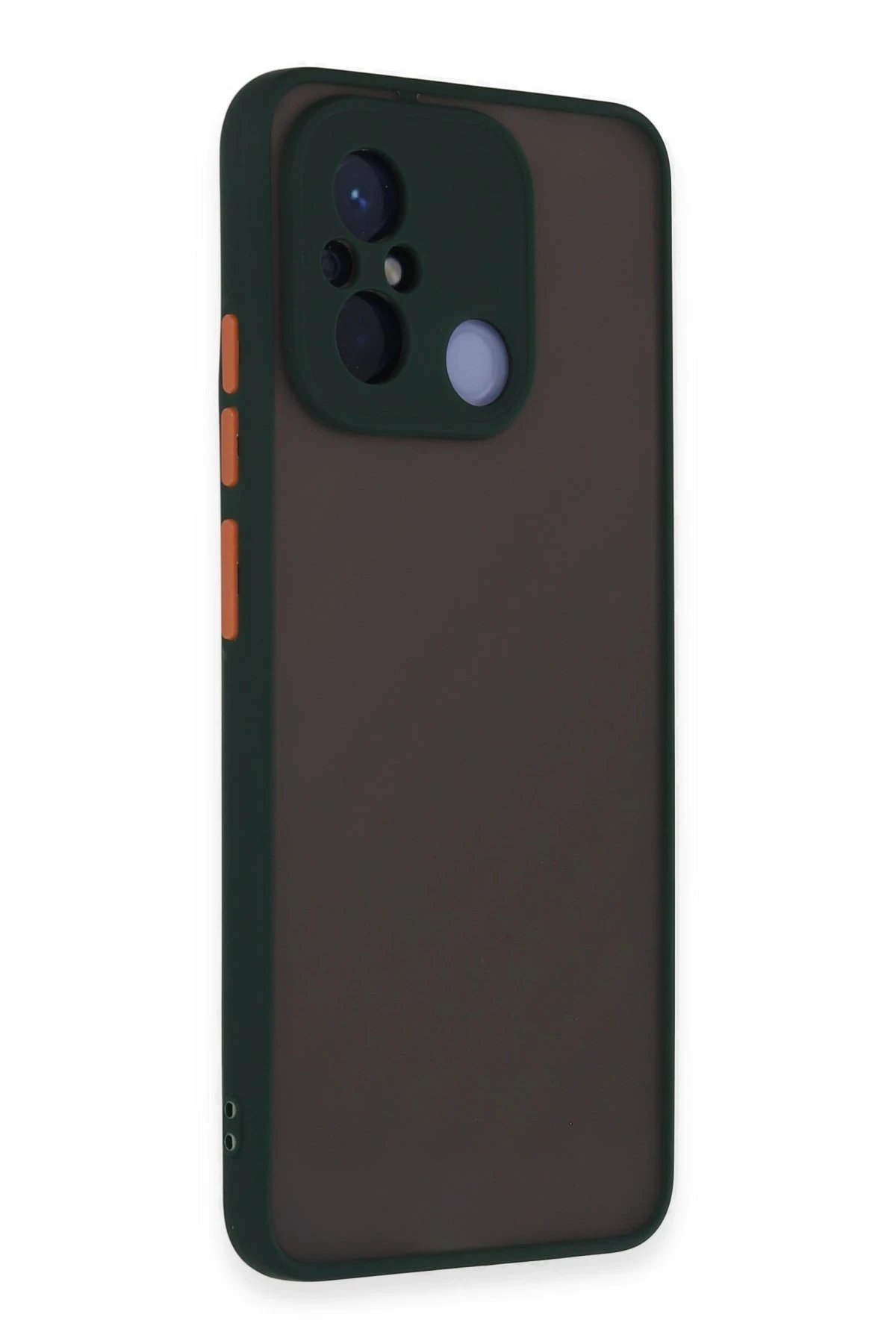 Newface Xiaomi Redmi 12C Kılıf Montreal Silikon Kapak - Yeşil