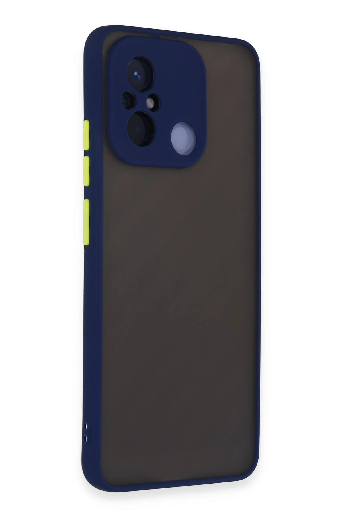 Newface Xiaomi Redmi 12C Kılıf Montreal Silikon Kapak - Lacivert