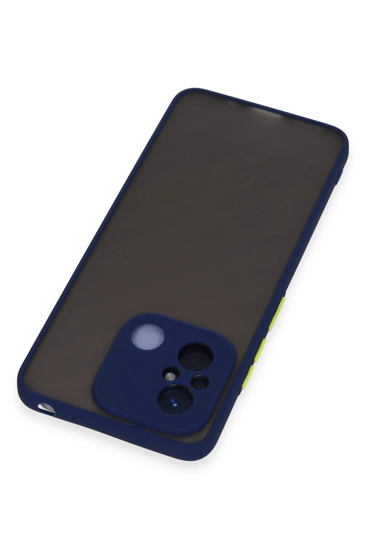 Newface Xiaomi Redmi 12C Kılıf Montreal Silikon Kapak - Lacivert