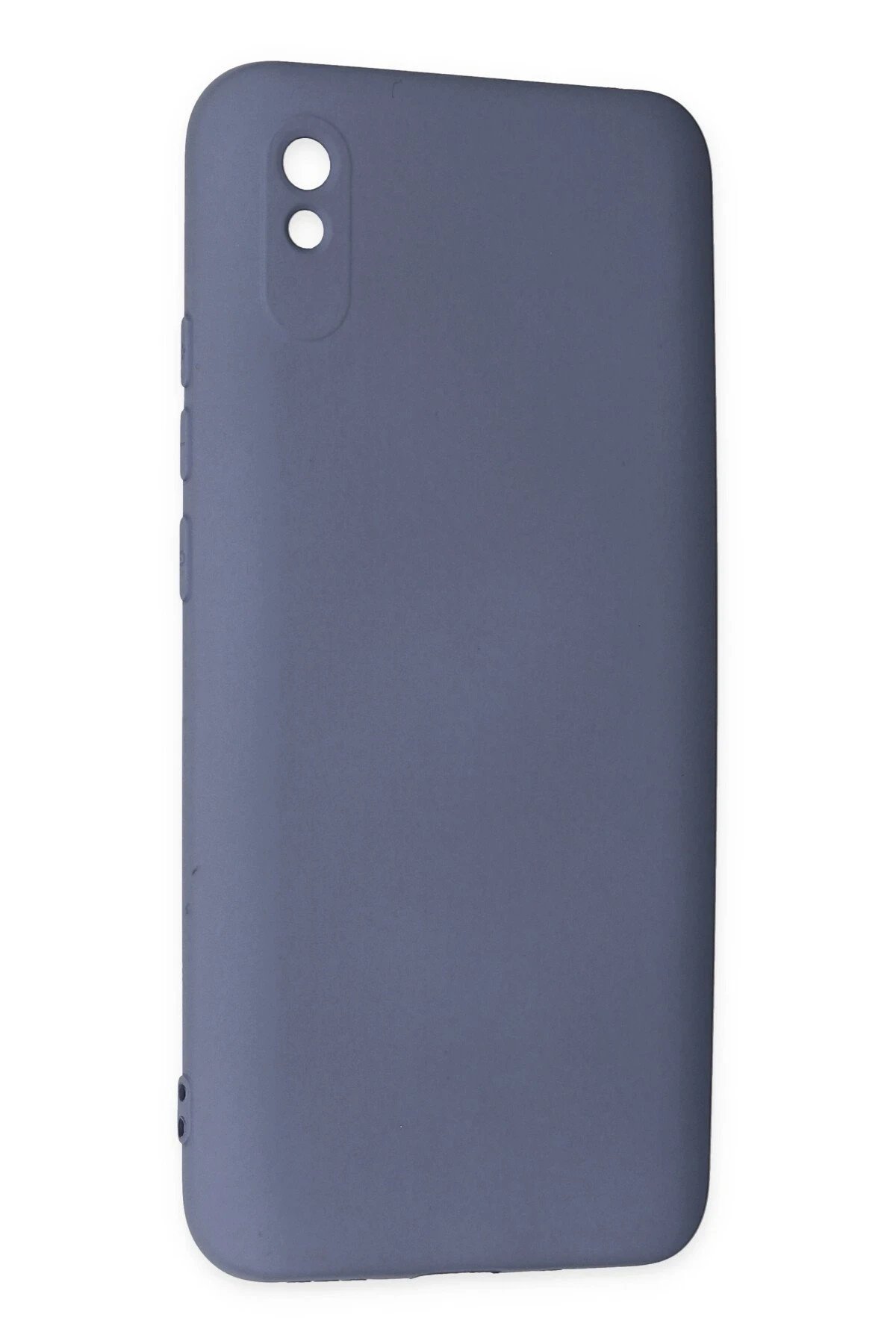 Newface Xiaomi Redmi 9A Kılıf Nano içi Kadife Silikon - Gri