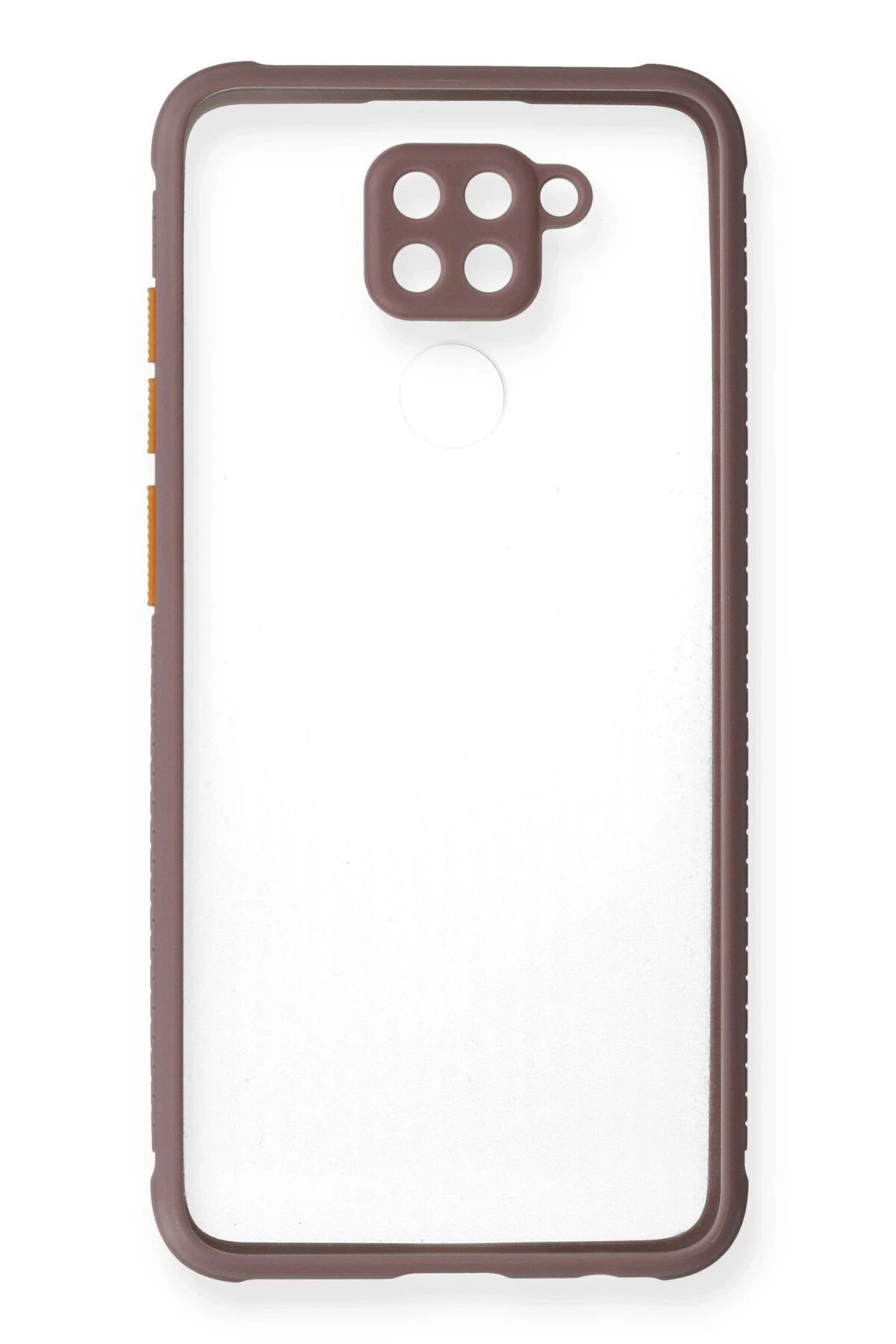 Newface Xiaomi Redmi Note 9 Kılıf Miami Şeffaf Silikon - Açık Mor