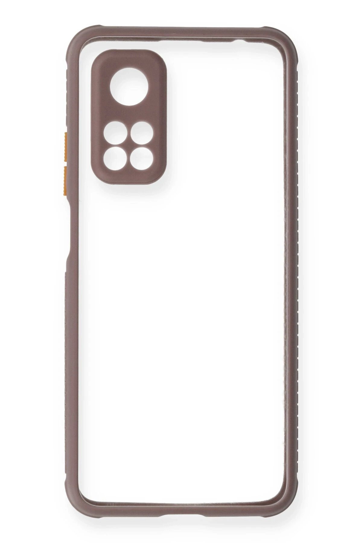 Newface Xiaomi Mi 10T Pro Kılıf Miami Şeffaf Silikon - Açık Mor