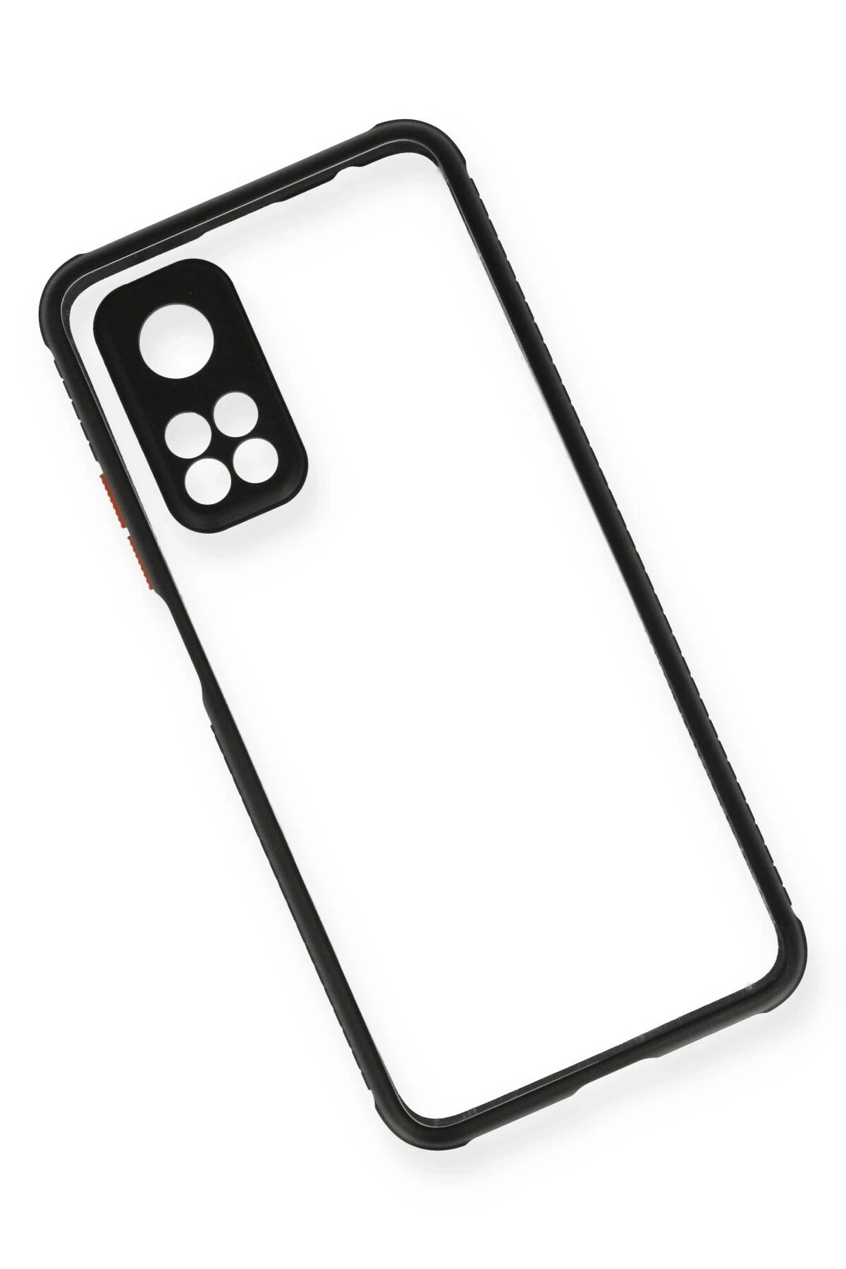 Newface Xiaomi Mi 10T Pro Kılıf Miami Şeffaf Silikon - Siyah