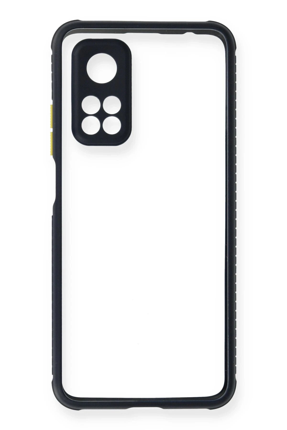 Newface Xiaomi Mi 10T Pro Kılıf Miami Şeffaf Silikon - Lacivert