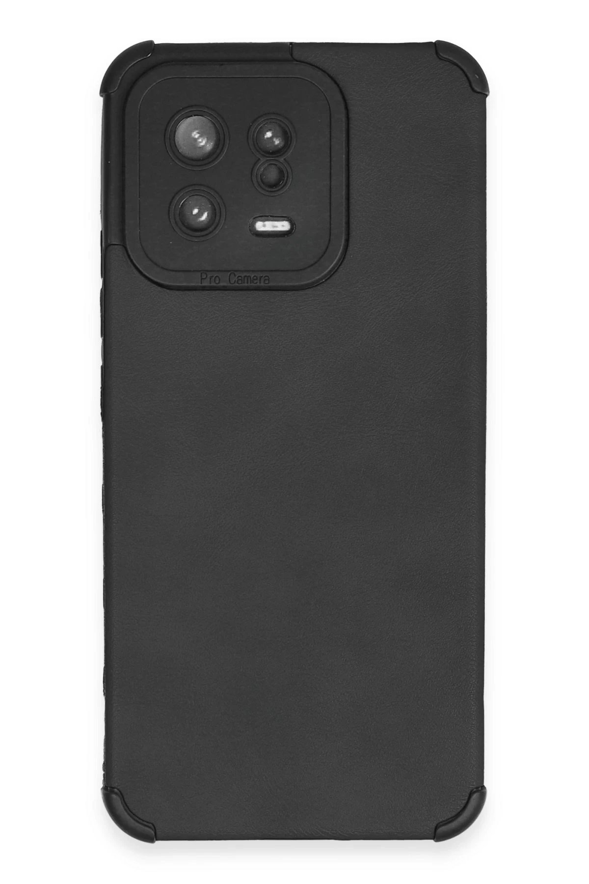 Newface Xiaomi Mi 13 Kılıf Loop Deri Silikon - Siyah