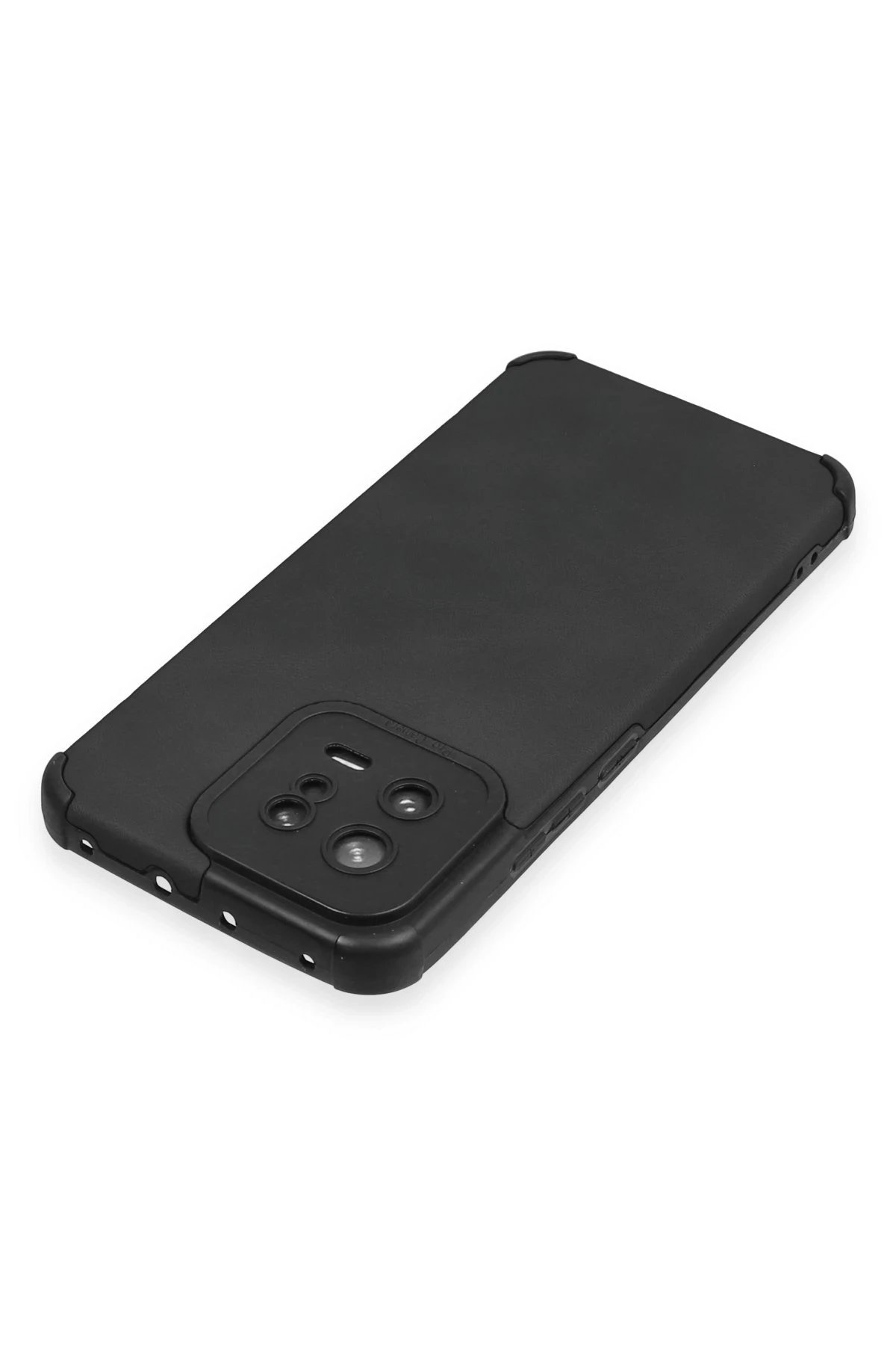 Newface Xiaomi Mi 13 Kılıf Loop Deri Silikon - Siyah